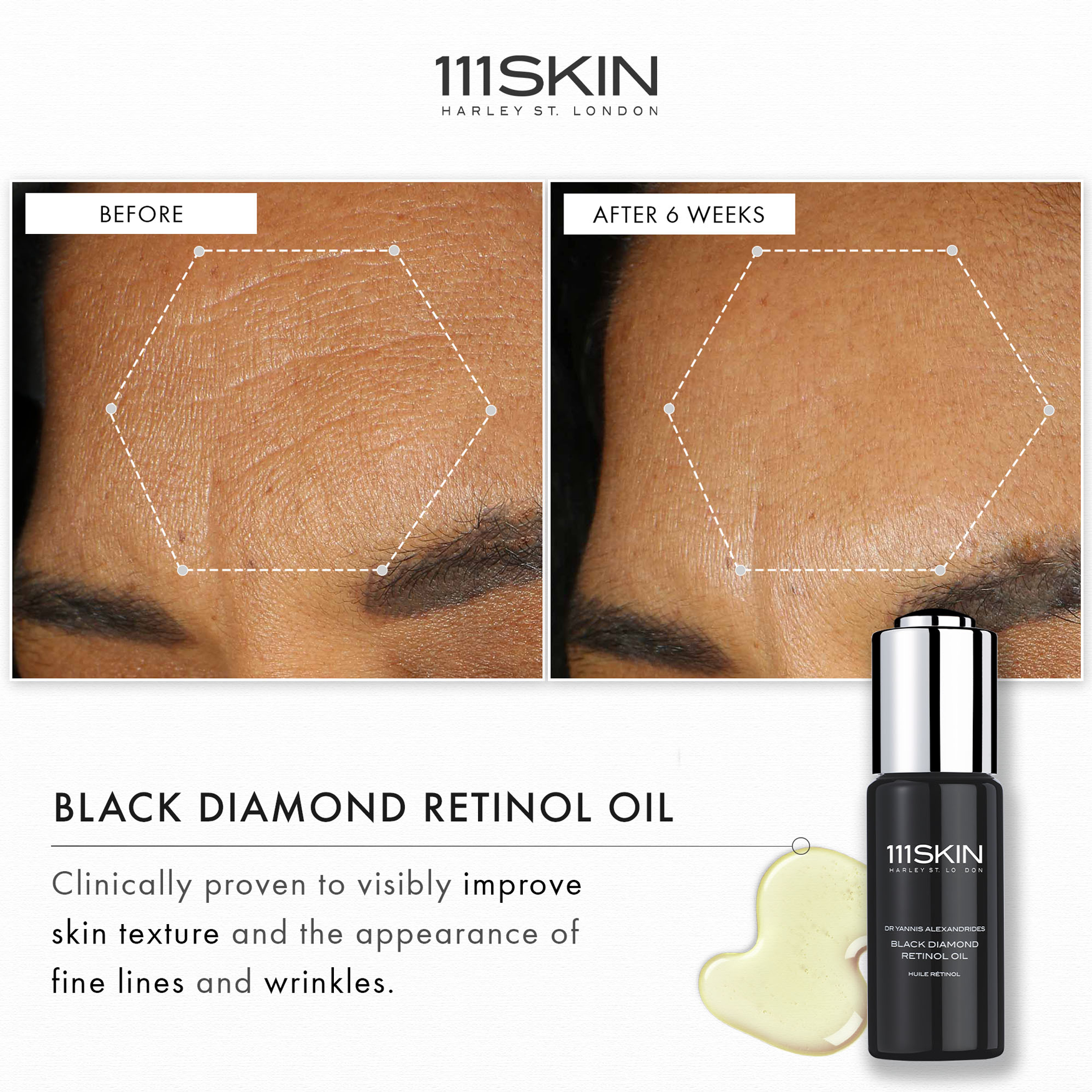 111SKIN Black Diamond Retinol Oil | Space NK