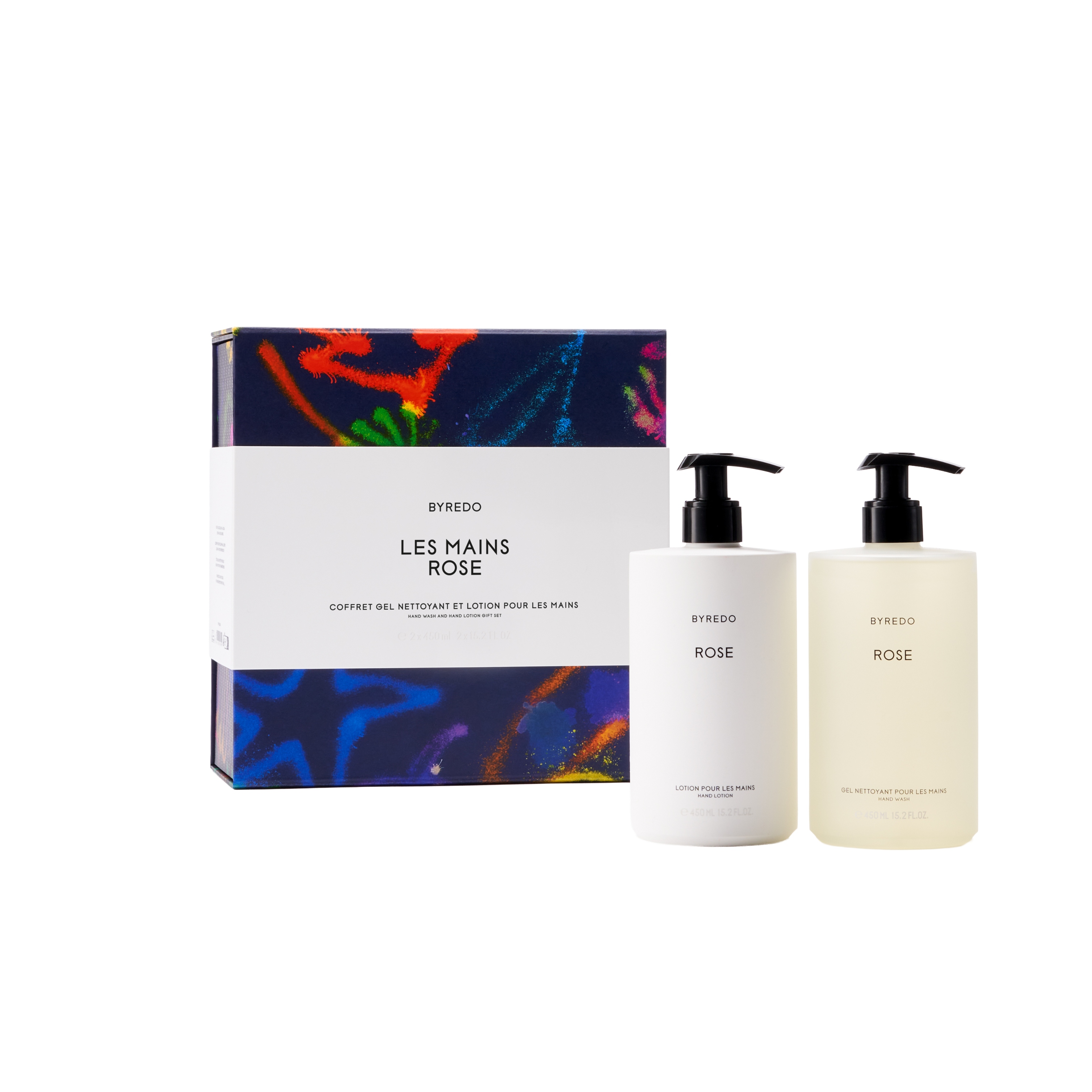 Byredo Les Mains Rose, Hand Wash and Hand Lotion Gift Set