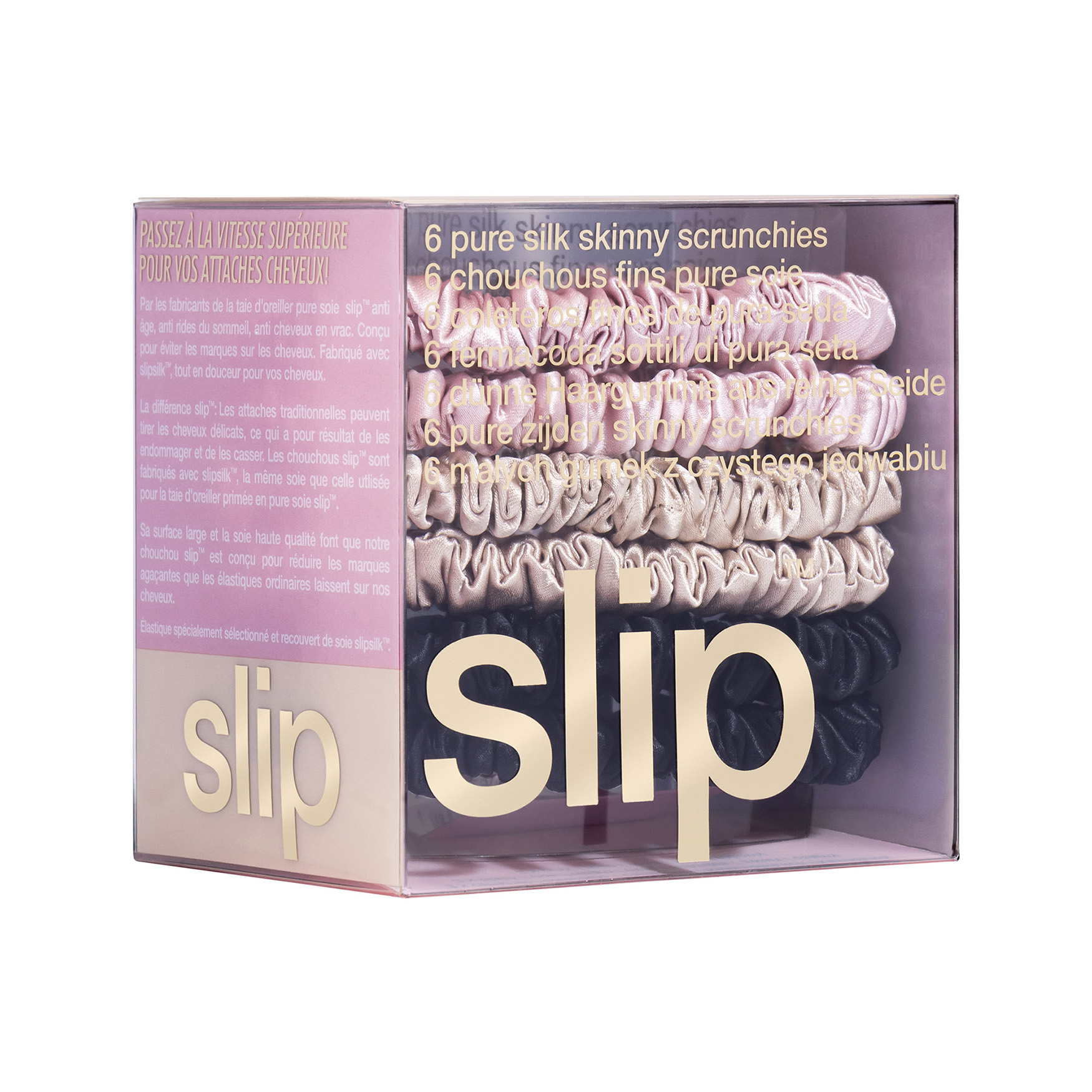 Slip Skinny Silk Scrunchies 6 pack Space.NK GBP