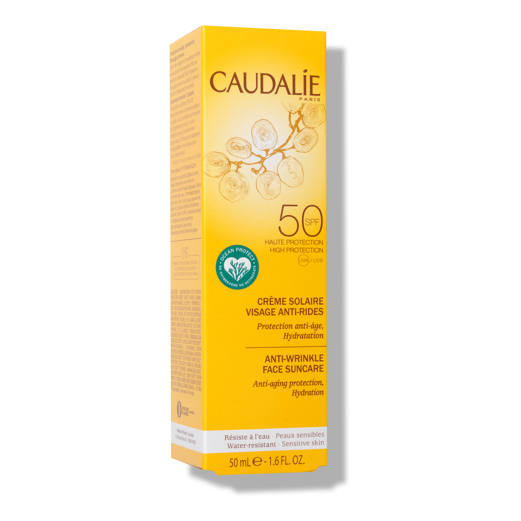 caudalie spf 50 face review