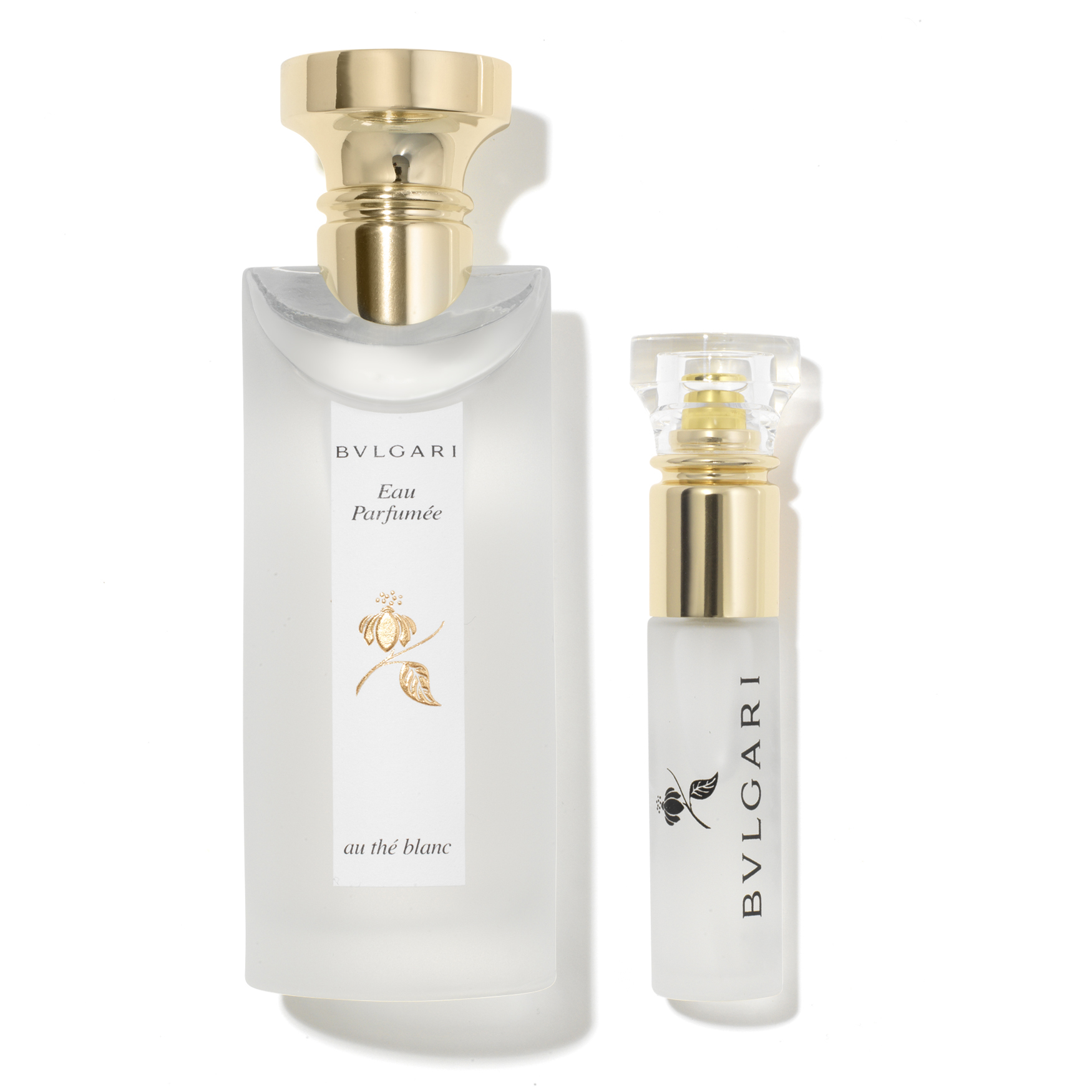 Bvlgari Eau Parfumee Au The Blanc 9 Pces Gift Set 2.5 oz Edc Spray Unixes  New 783320901829