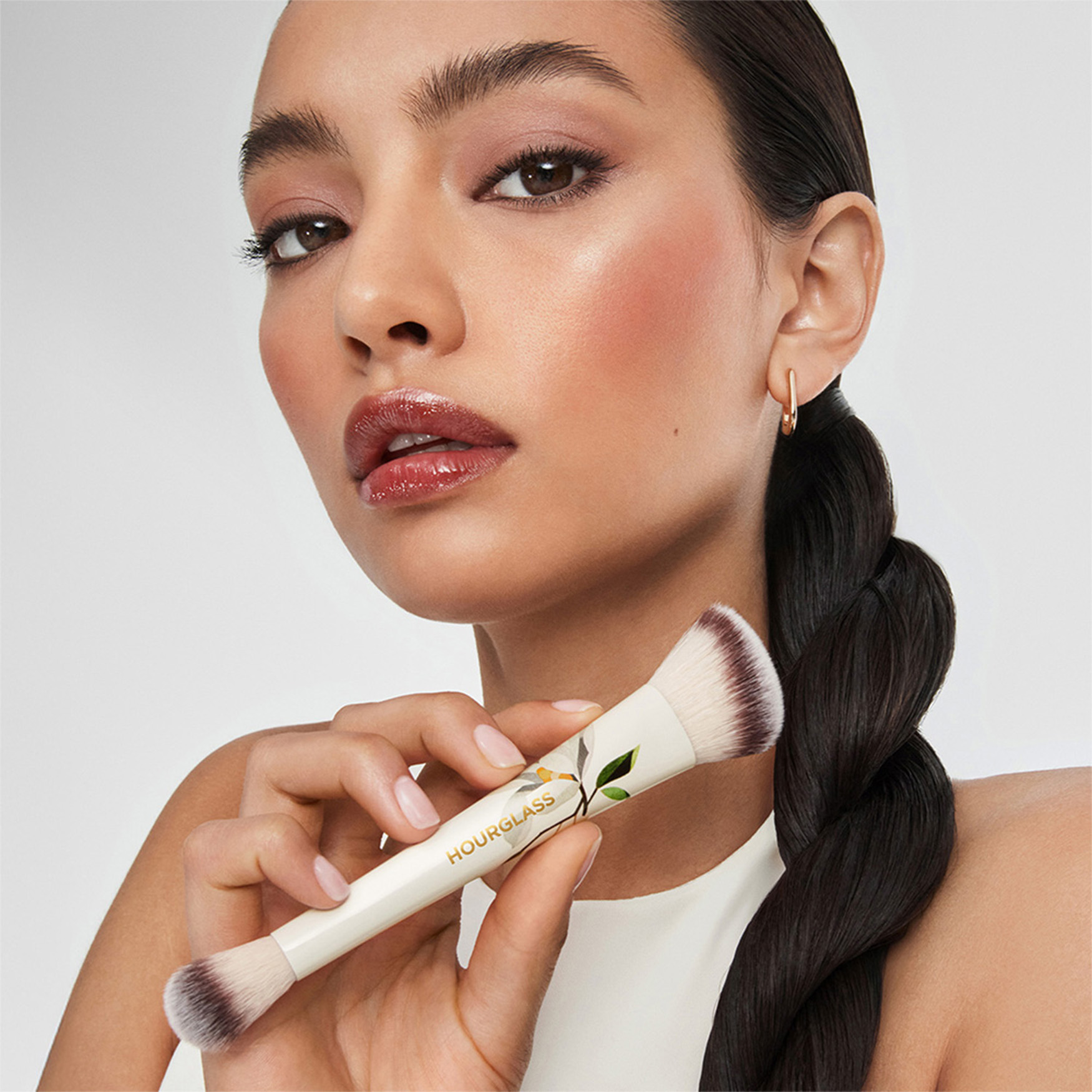 Hourglass Ambient Lighting Edit Brush II Swan | Space NK