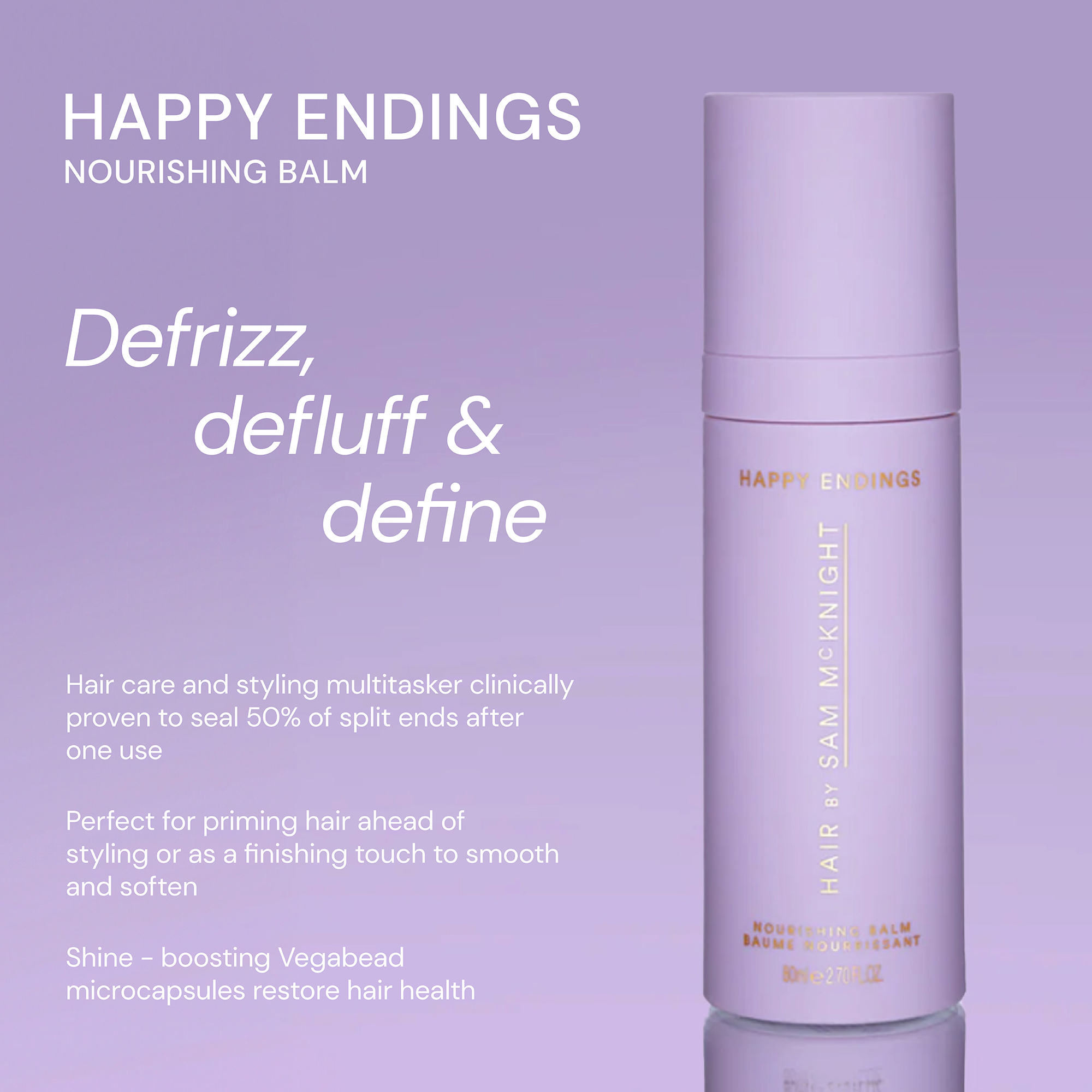 Hair by Sam McKnight Happy Endings Nourishing Balm | Space NK
