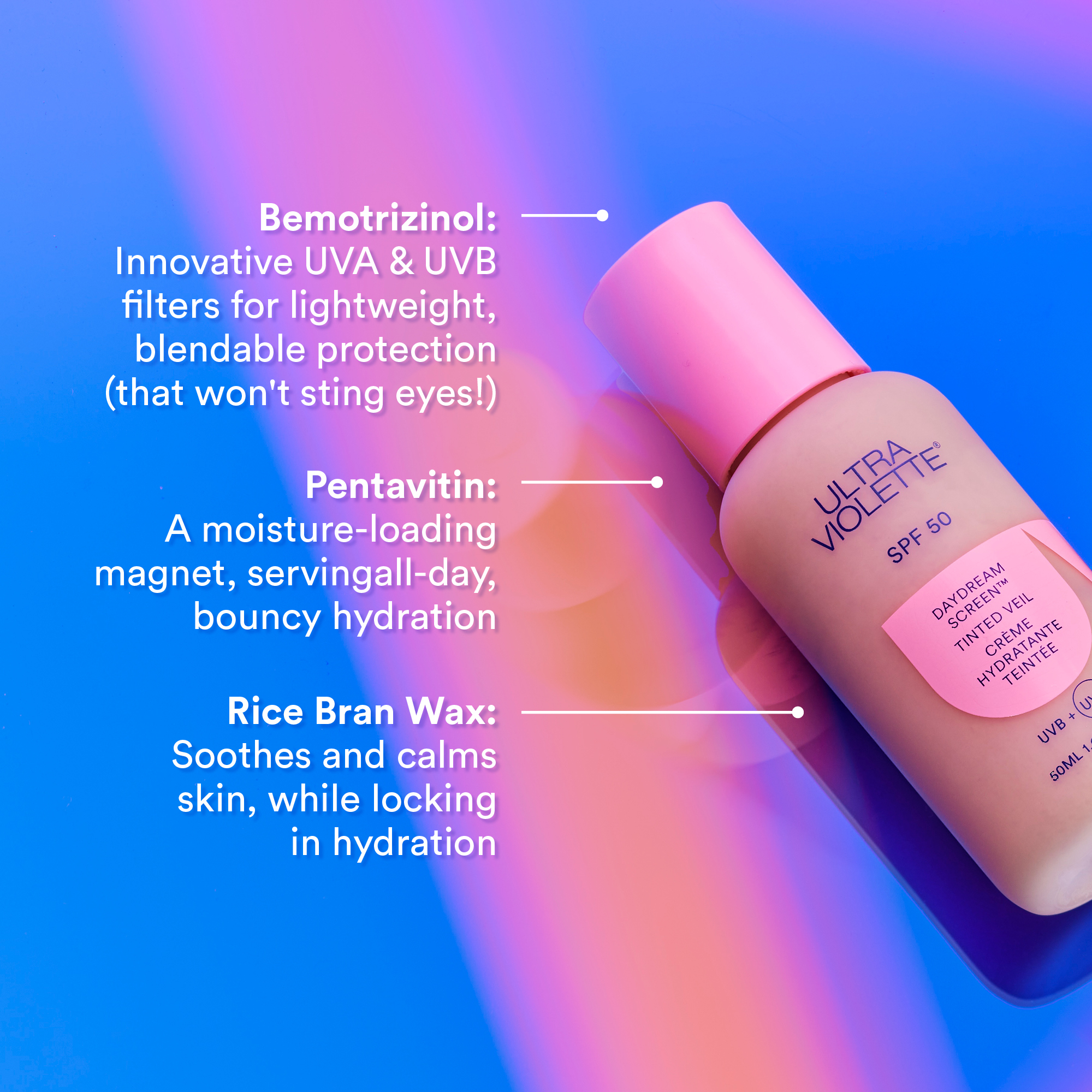 Ultra Violette Daydream Screen SPF50 Tinted Veil | Space NK