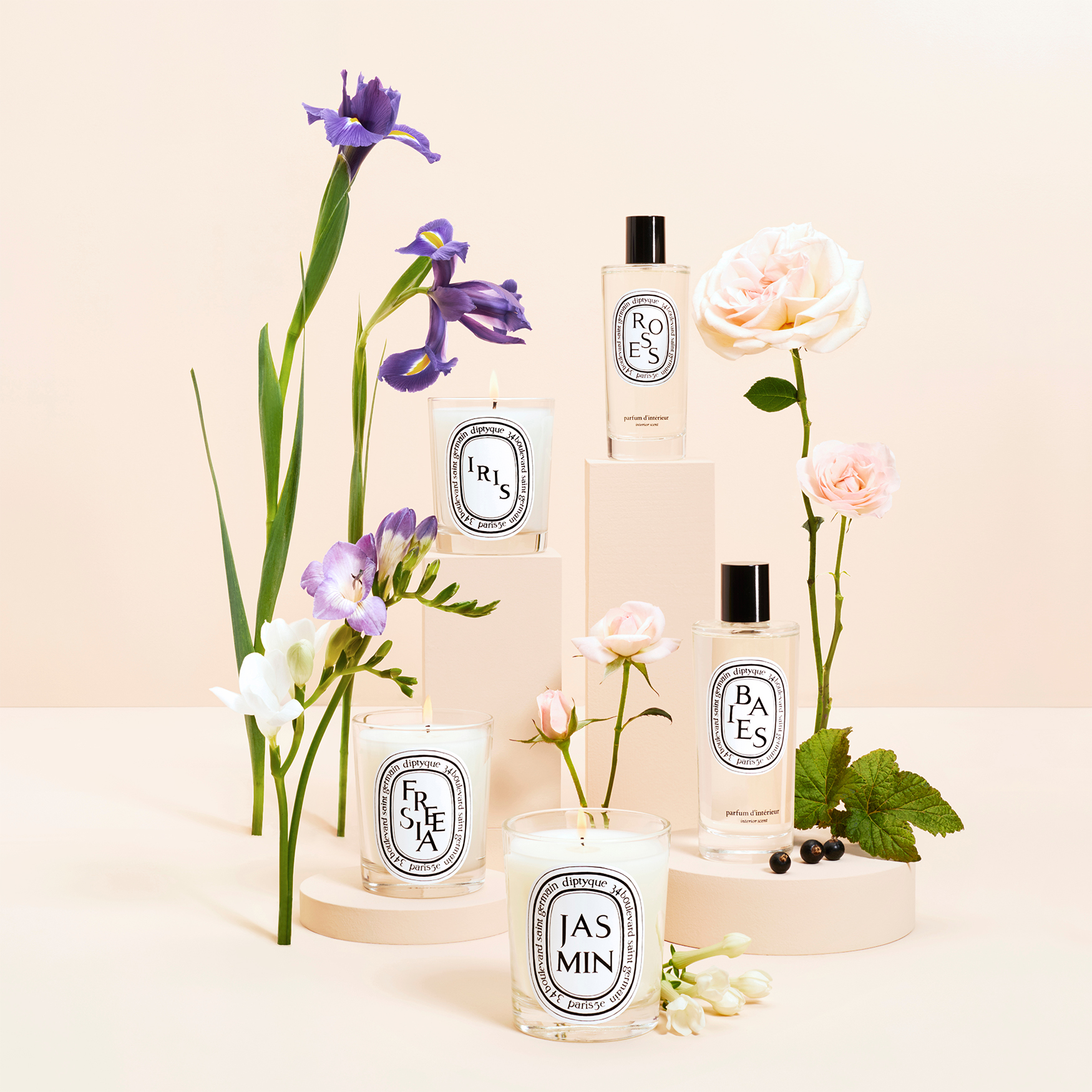 Diptyque Freesia Scented Candle Space NK