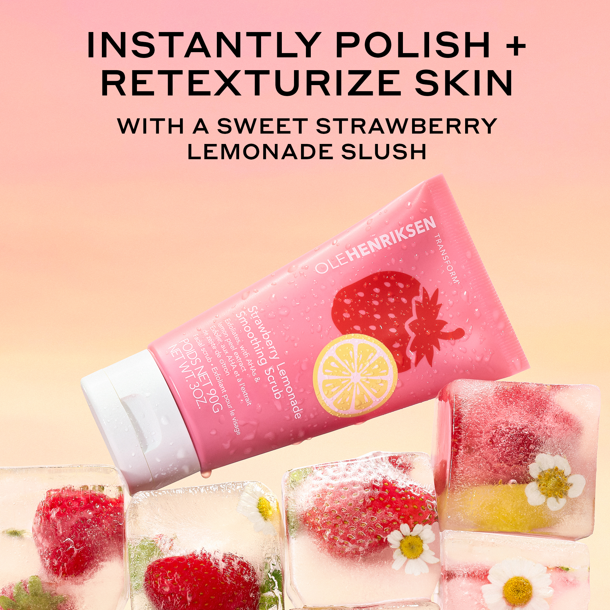Ole Henriksen Strawberry Lemonade Smoothing Scrub | Space NK