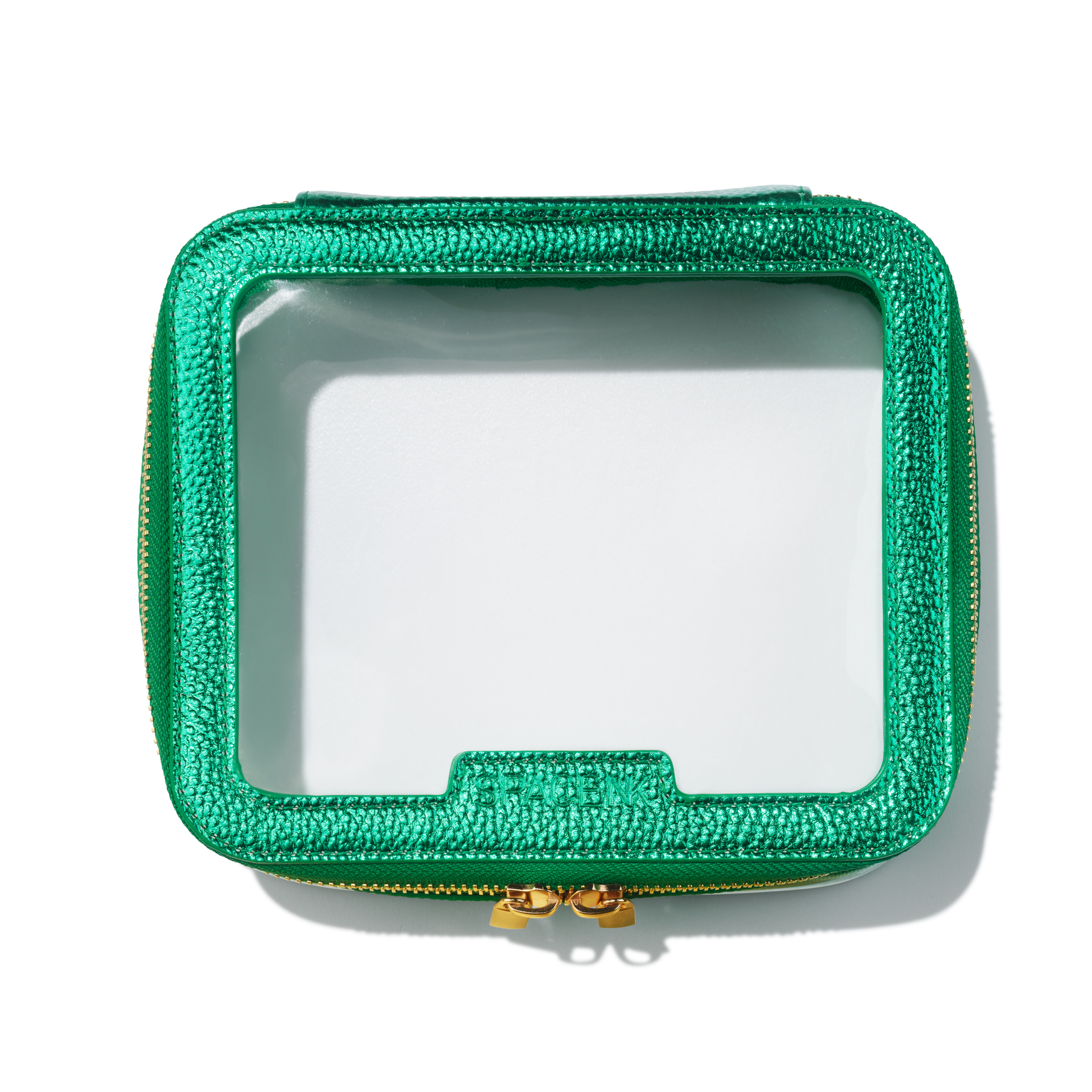Space NK Medium Travel Bag - Metallic Green | Space NK
