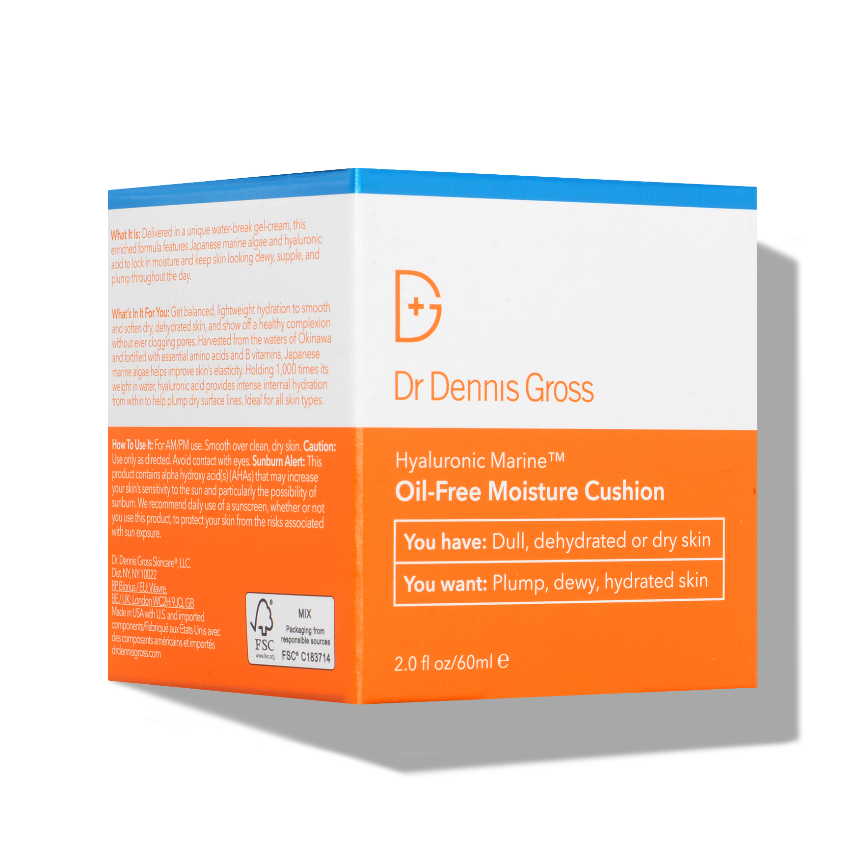 Dr. Dennis Gross Hyaluronic Marine Oil-Free Moisture Cushion
