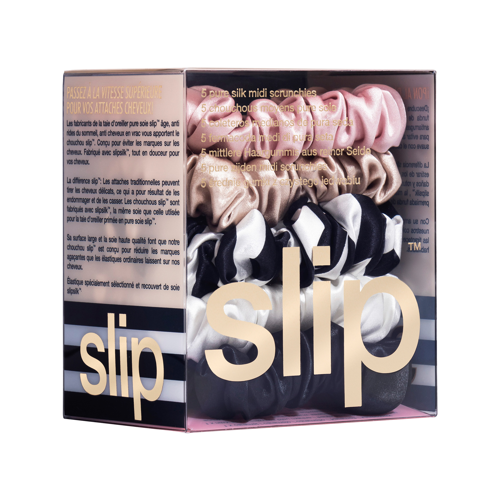 Slip silk midi hotsell scrunchie