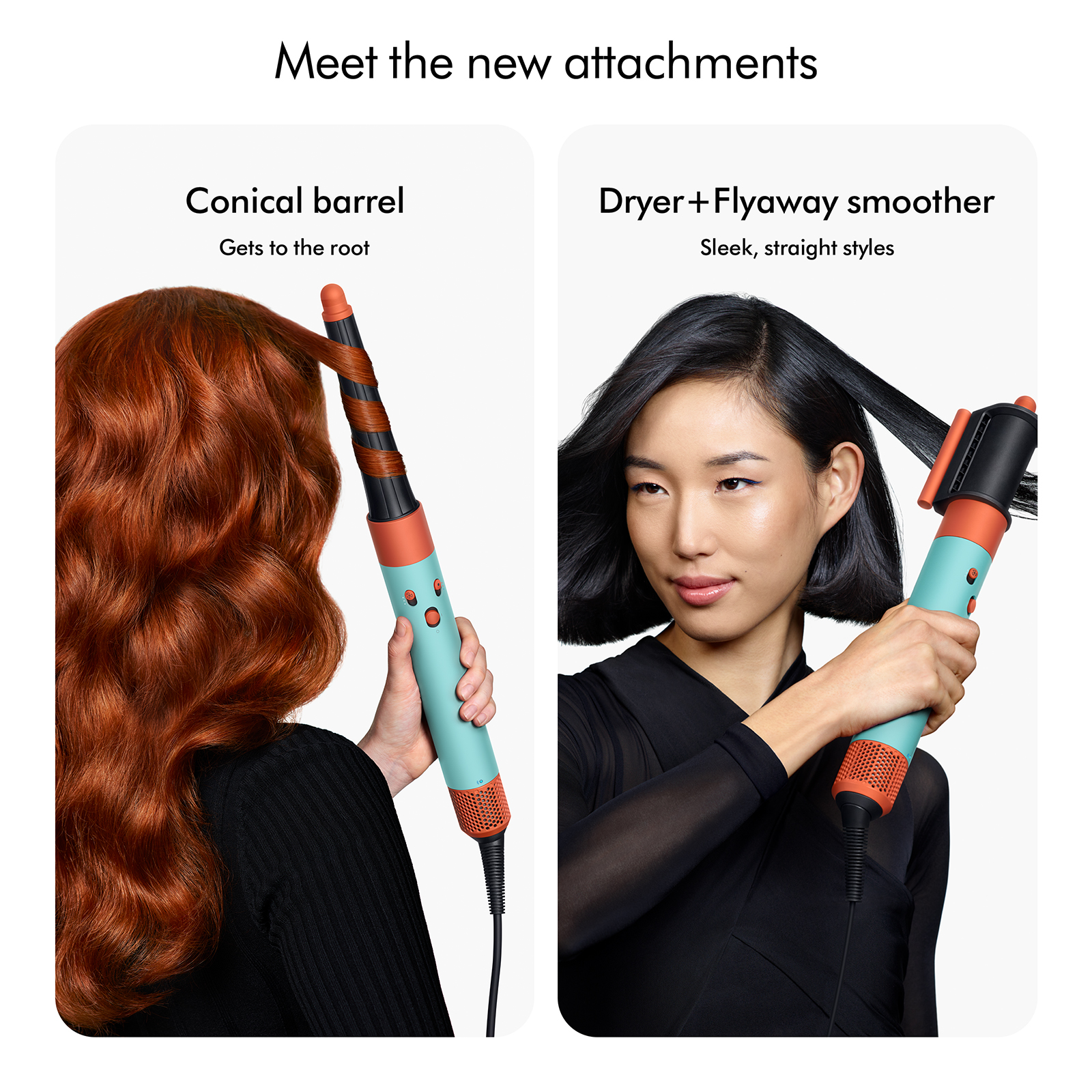 ヘアアイロン Dyson Airwrap Volume + Shape Dyson Airwrap™ styler Volume+Shape (Nickel/Fuchsia) | Dyson