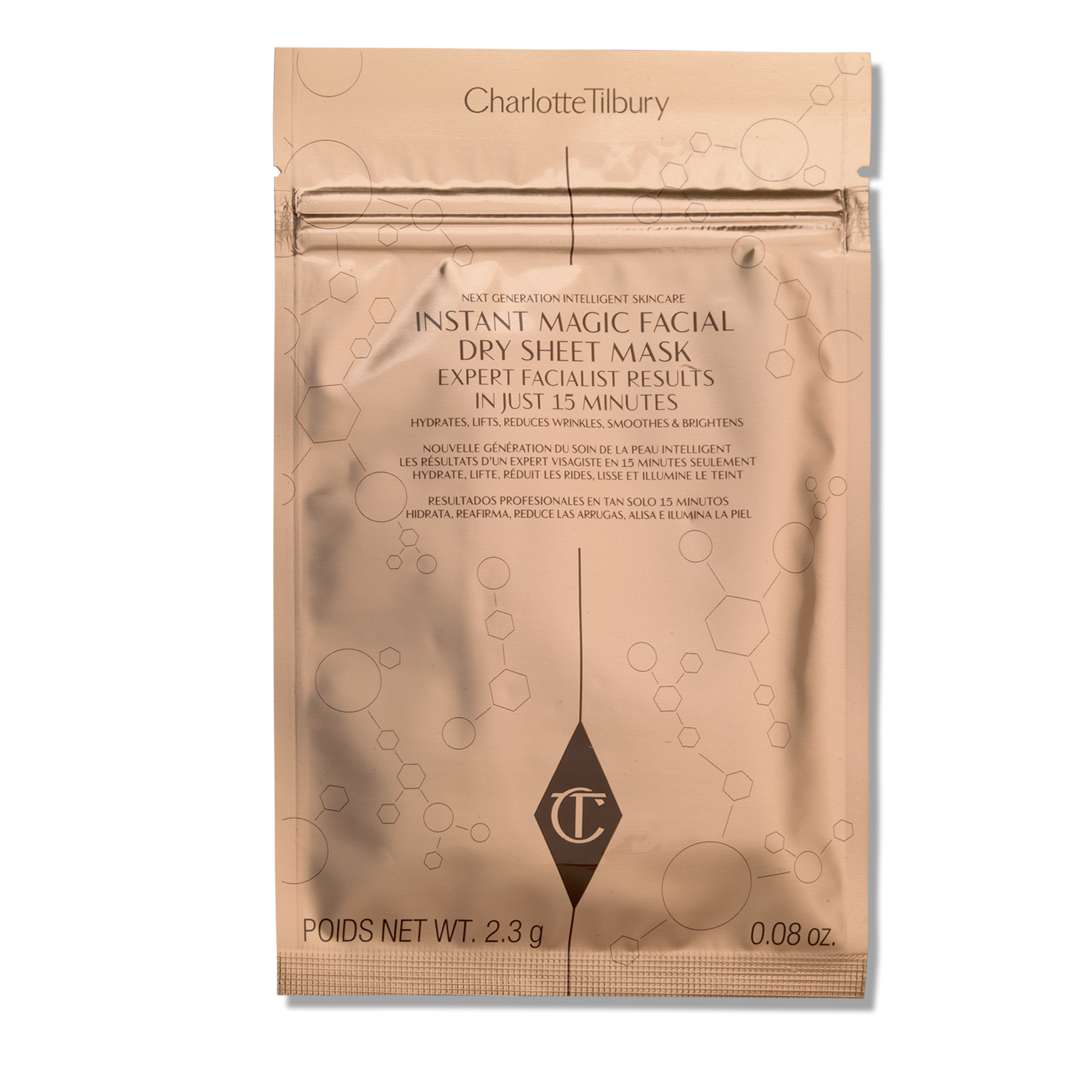 Charlotte Tilbury Instant Magic Facial Dry Sheet Mask Space NK
