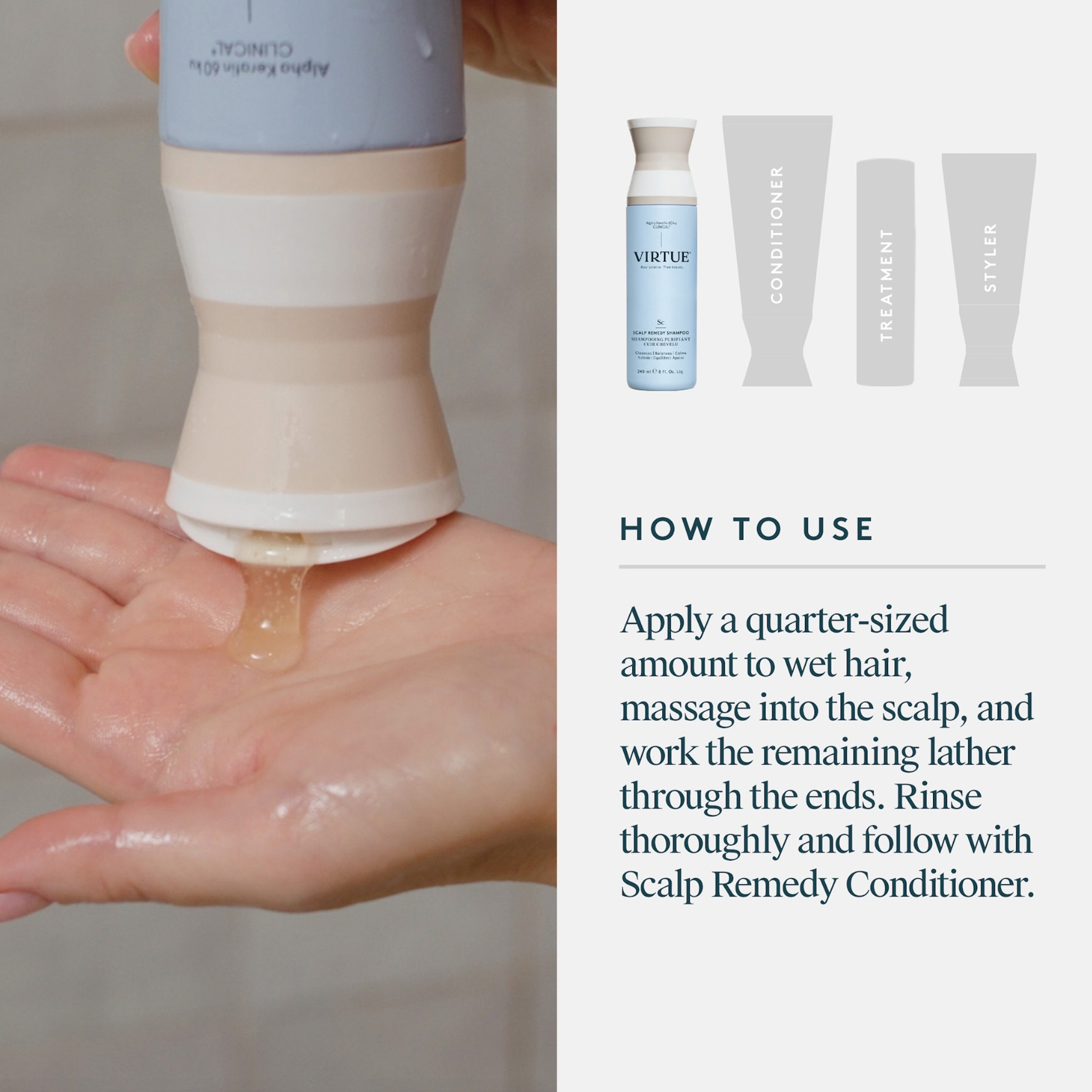 Virtue Scalp Remedy Shampoo | Space NK
