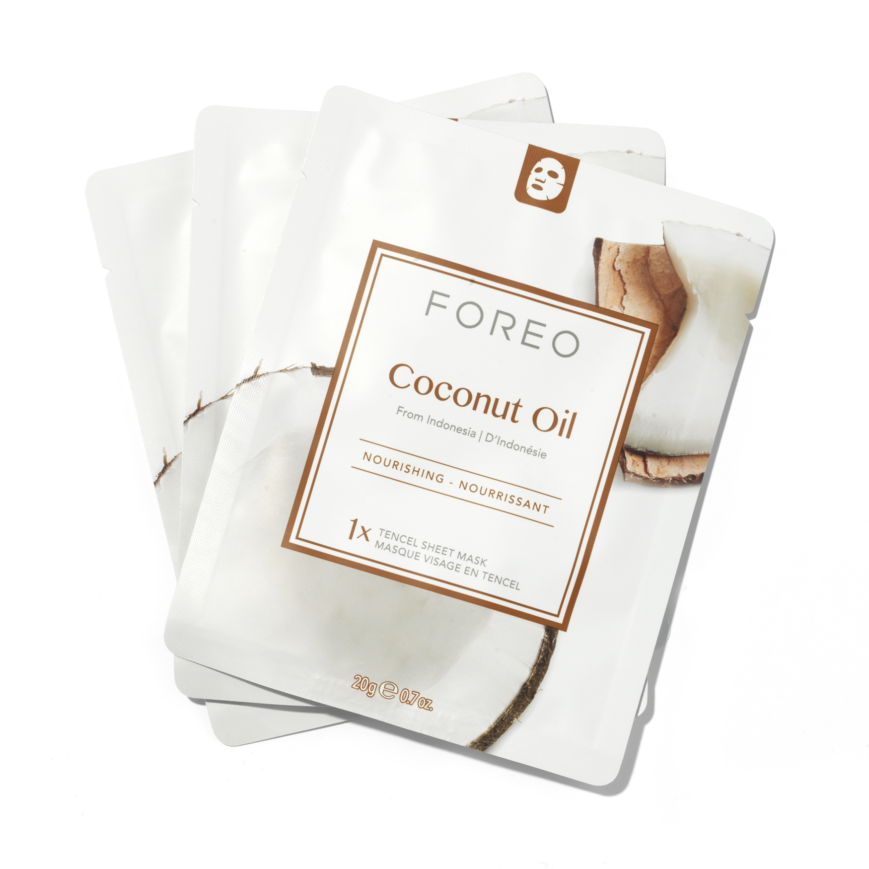 Foreo Farm To Face Sheet Mask - Coconut Oil | Space NK