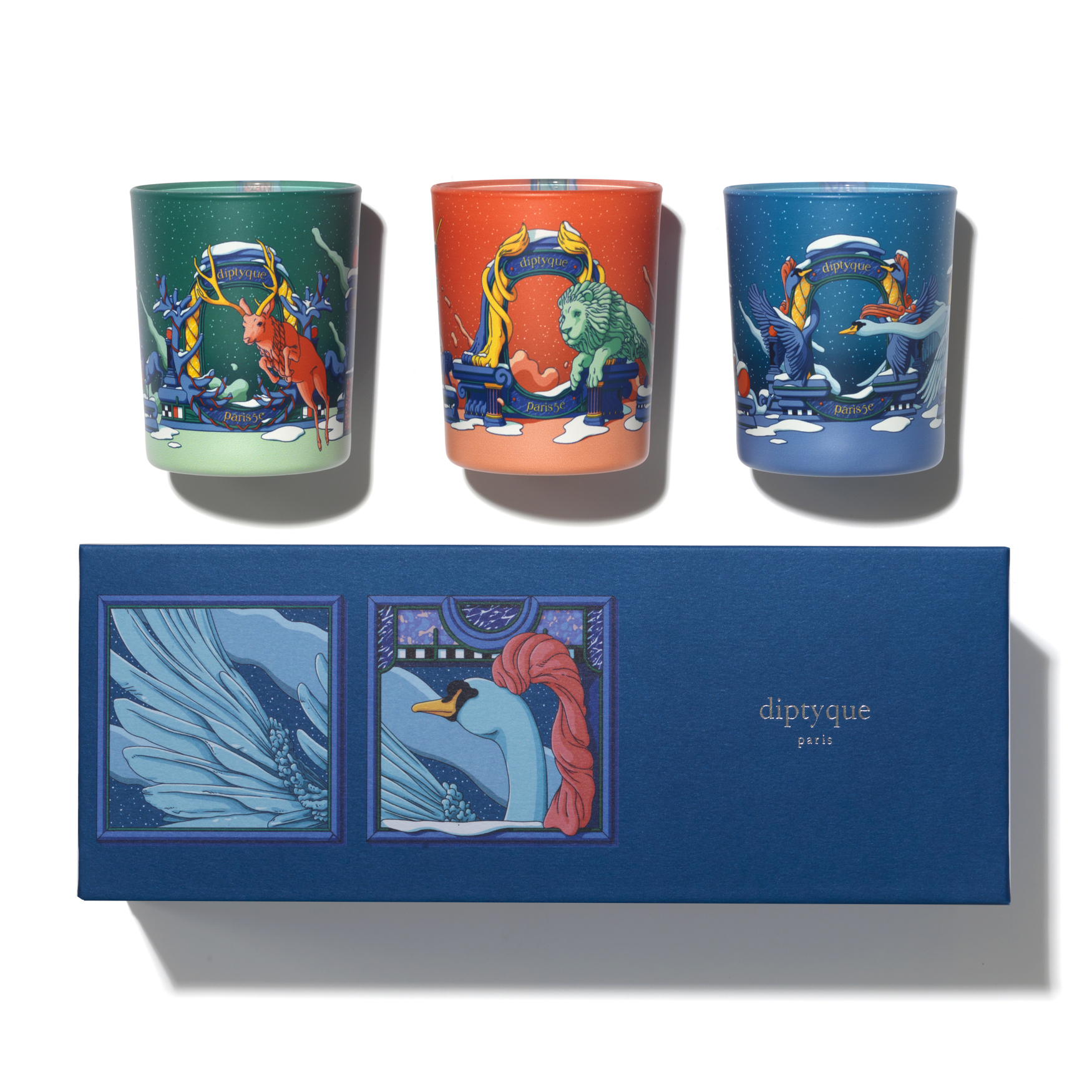 Diptyque Set of 3 Candles Space NK