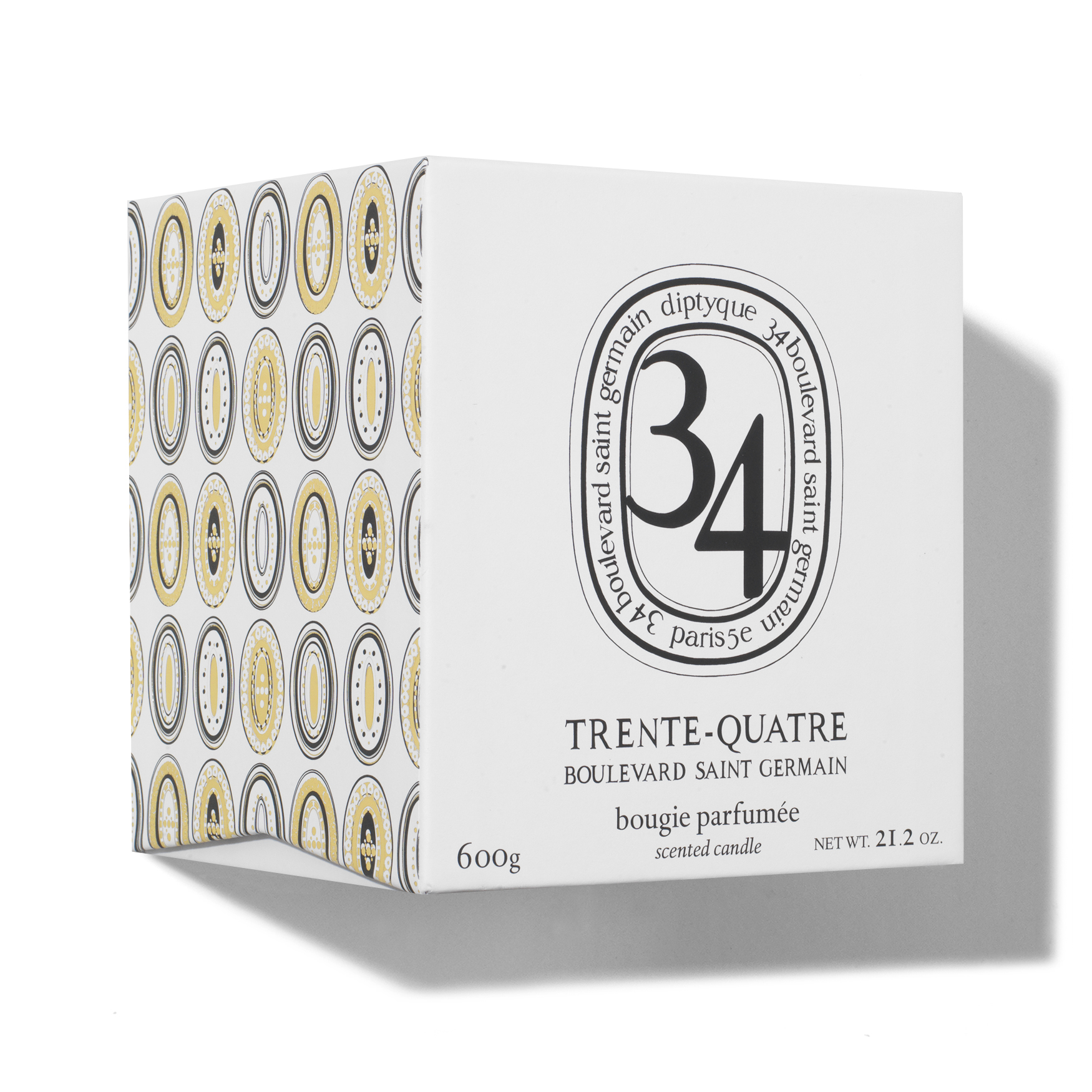 Diptyque 「Trente-Quatre（トランテ・キャトル）キャンドル」 Diptyque 34 Blvd St. Germain Scented Porcelain Candle | Space NK