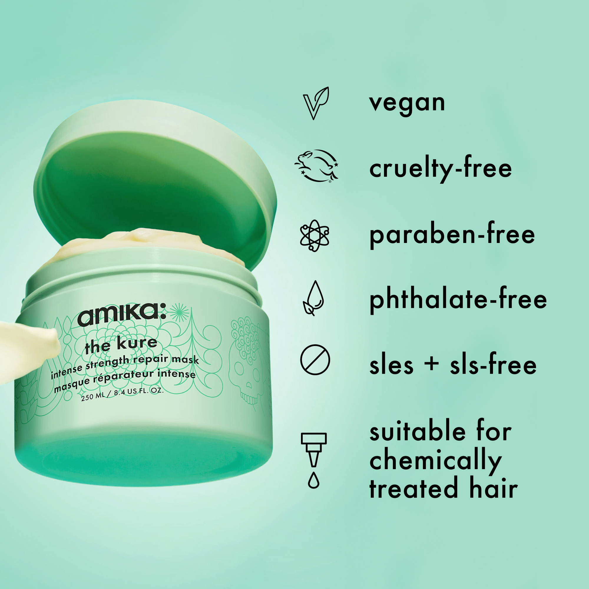 Amika The Kure Intense Strength Repair Mask | Space NK