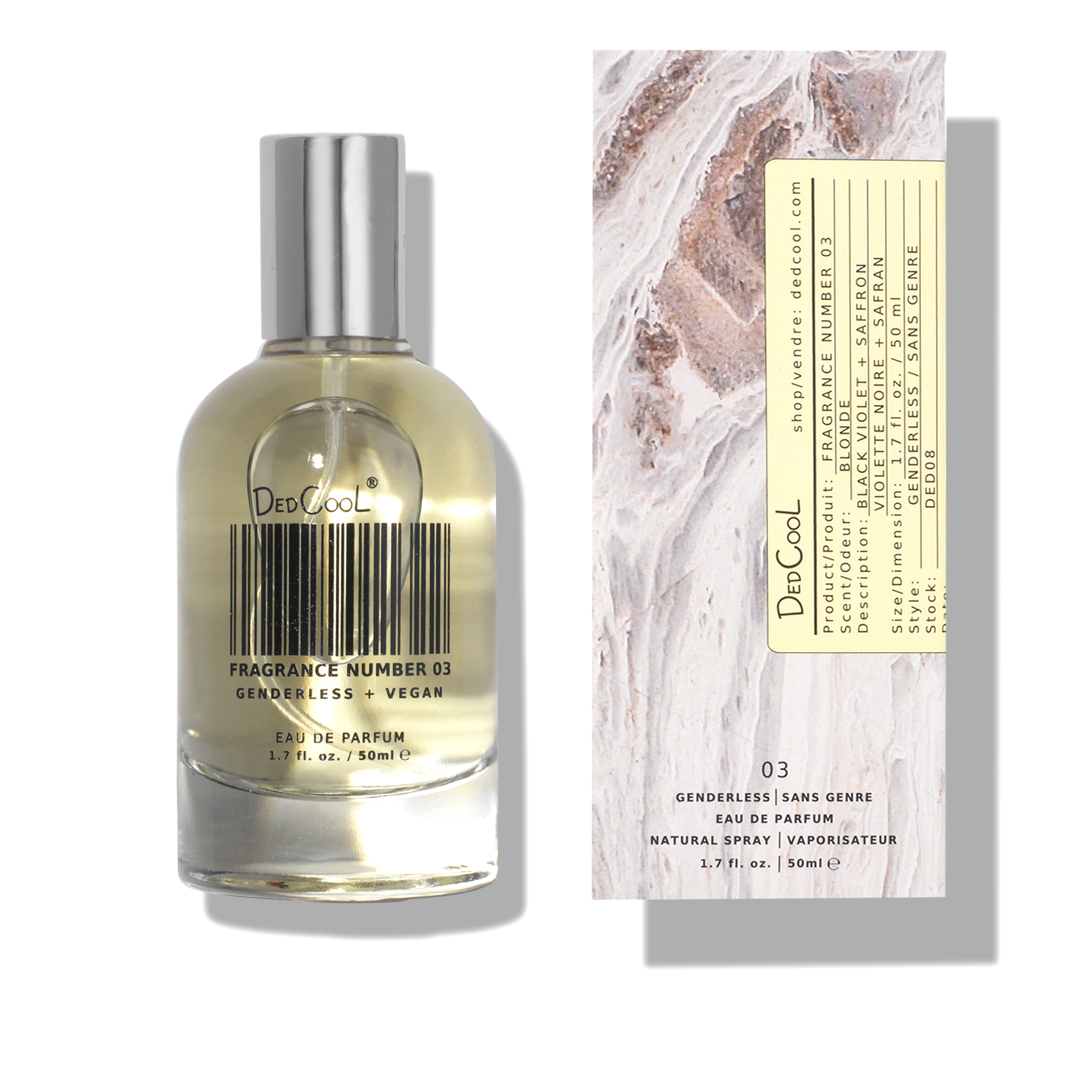 レビュー高評価のおせち贈り物 DedCool  03 Number Fragrance 香水(ユニセックス)
