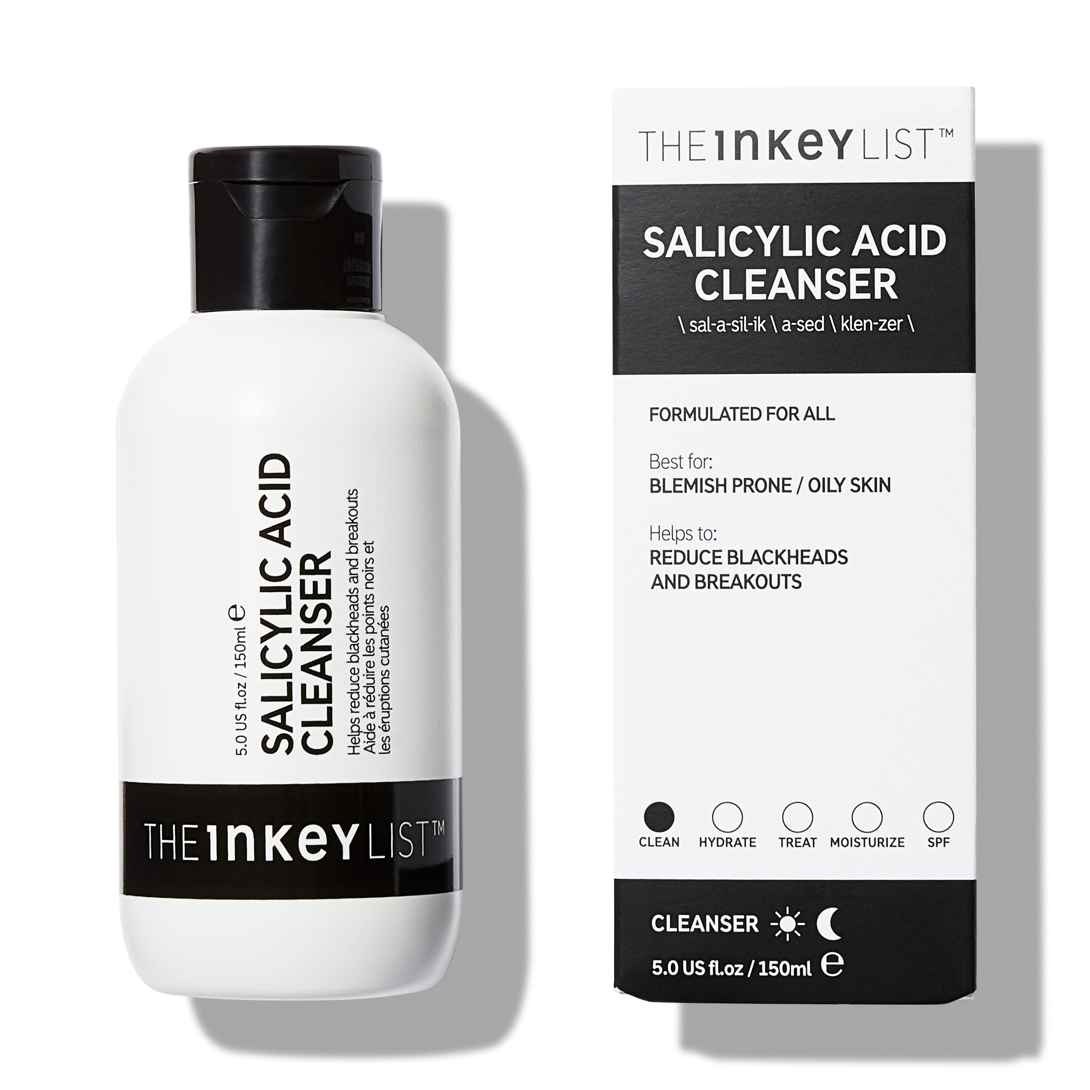 The INKEY List 2% Salicylic Acid Cleanser | Space NK | Space NK