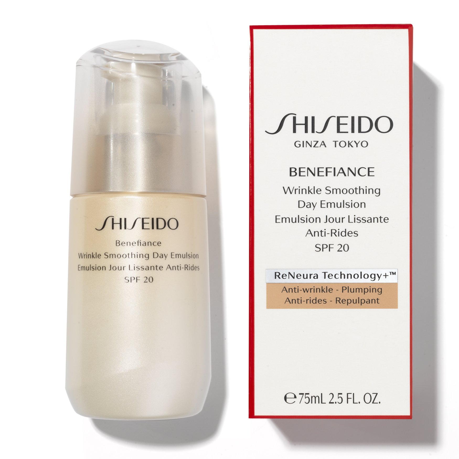 mineral Menstruation lektier Shiseido Benefiance Wrinkle Smoothing Day Emulsion SPF 20 | Space NK