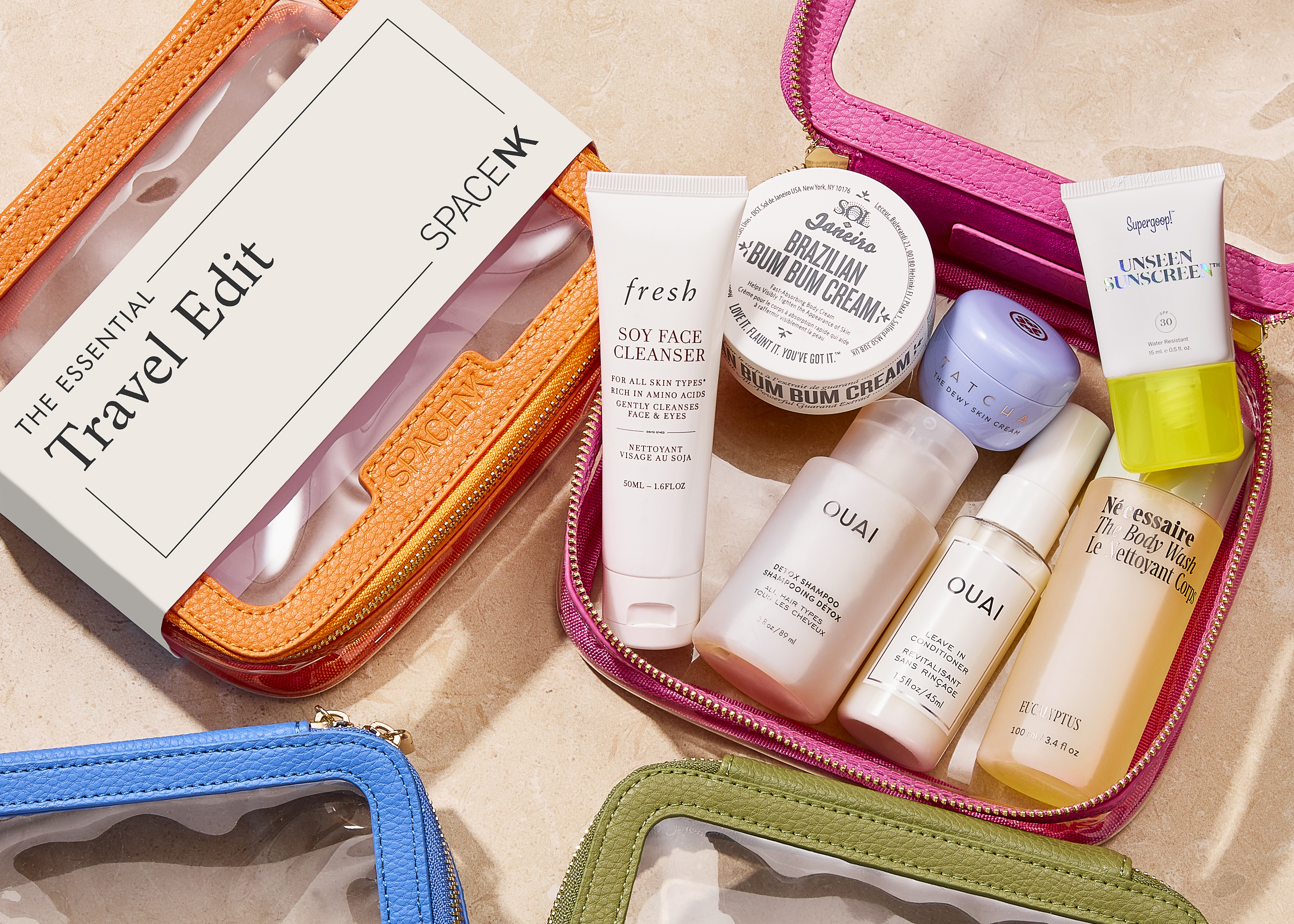 Space NK The Essential Travel Edit Orange