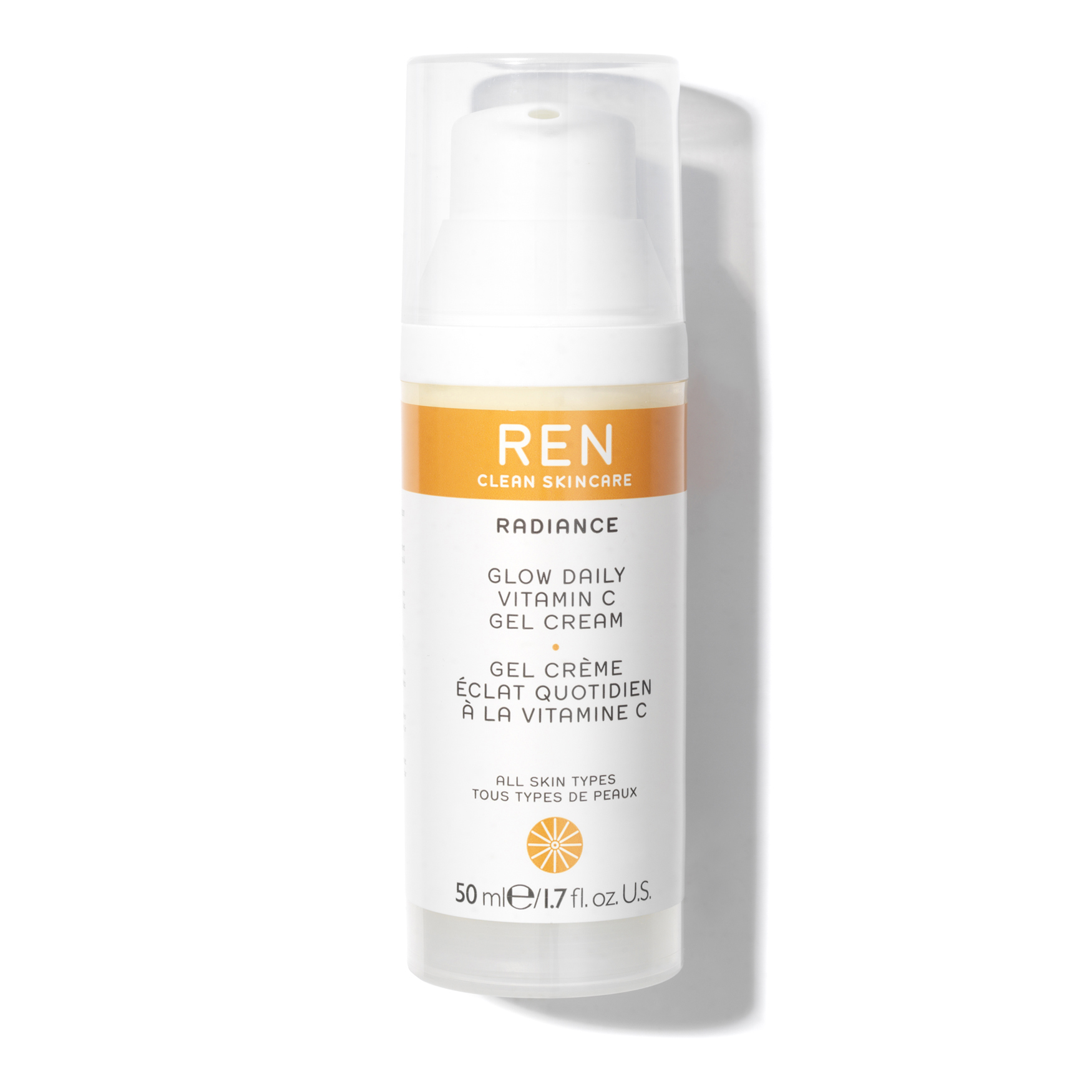 Ren Clean Skincare Glow Daily Vitamin C Gel Cream Space Nk