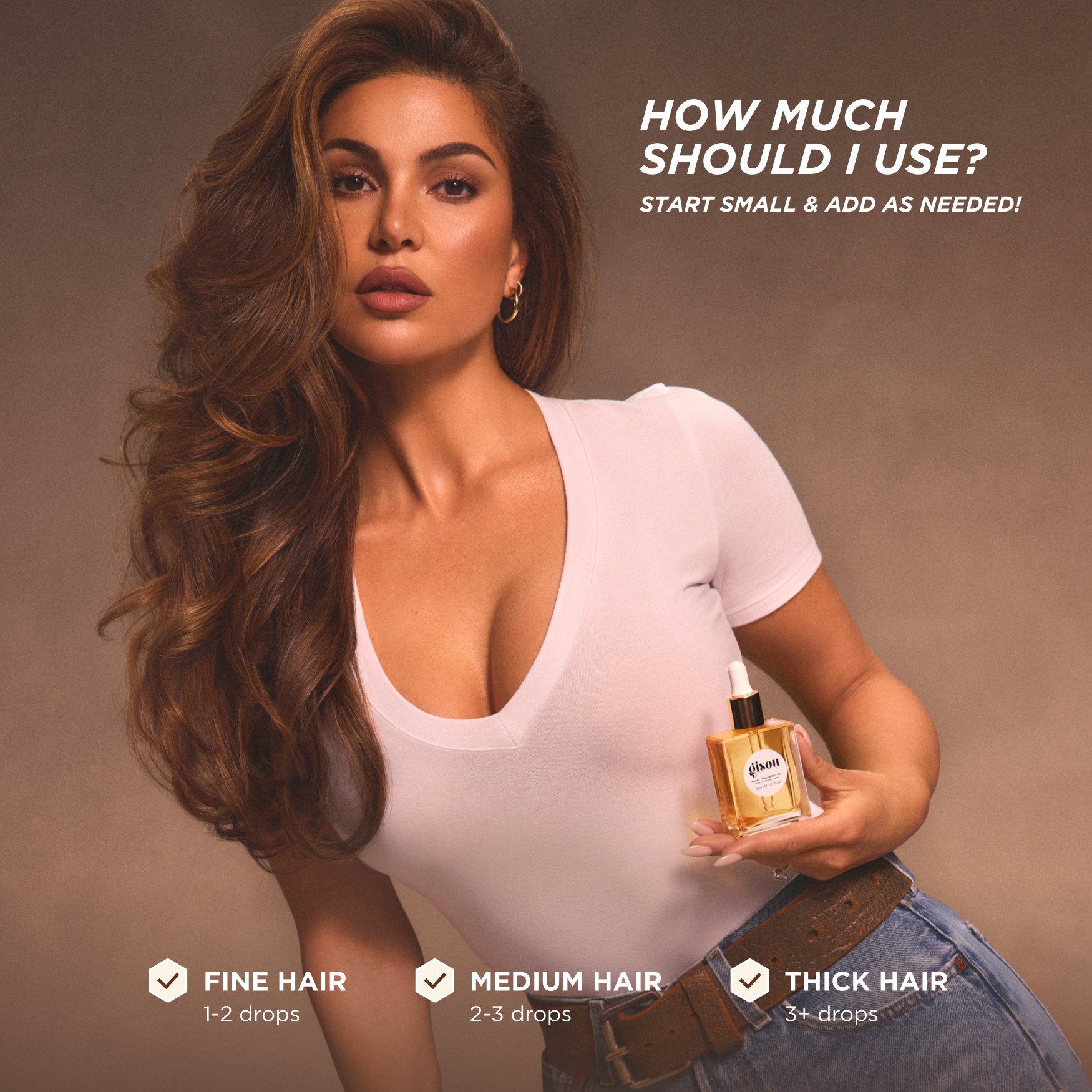 Gisou Honey Infused Hair Oil Space NK