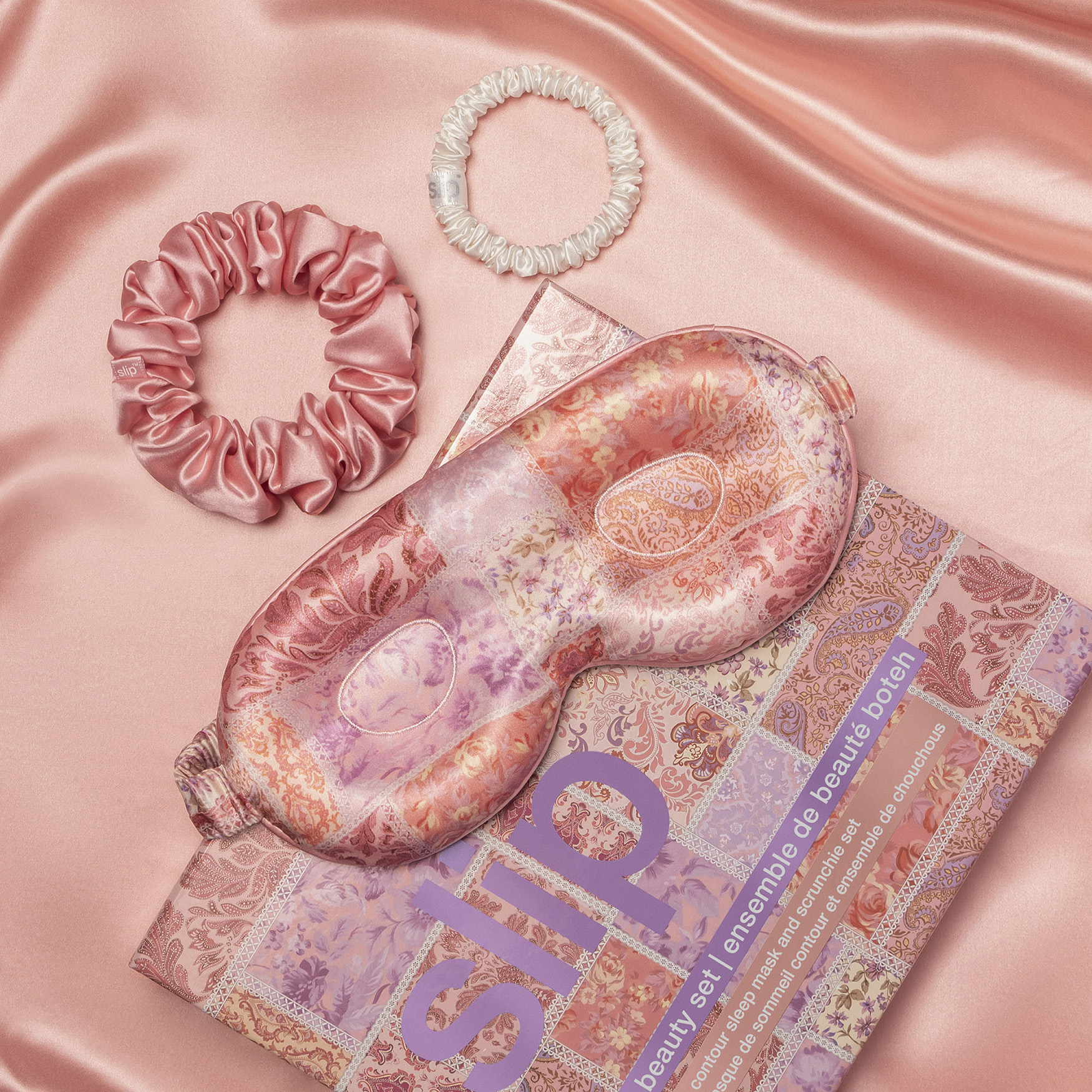 NEW Limited Edition Slip Boteh Beauty Sleepover Set — 100% Pure Silk Slip Beauty Sleepover Set - Boteh | Cult Beauty main image 2