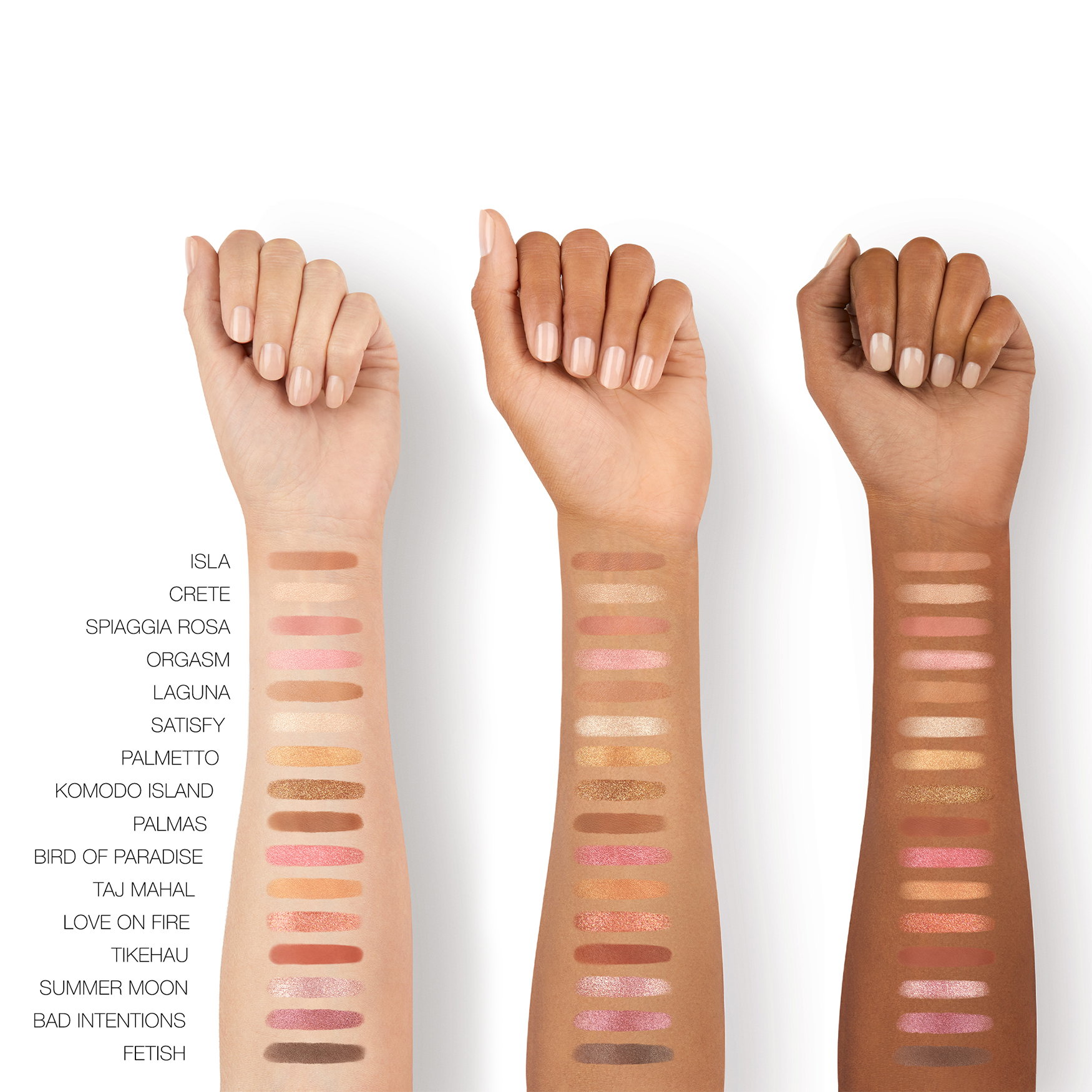 nars unrated summer palette