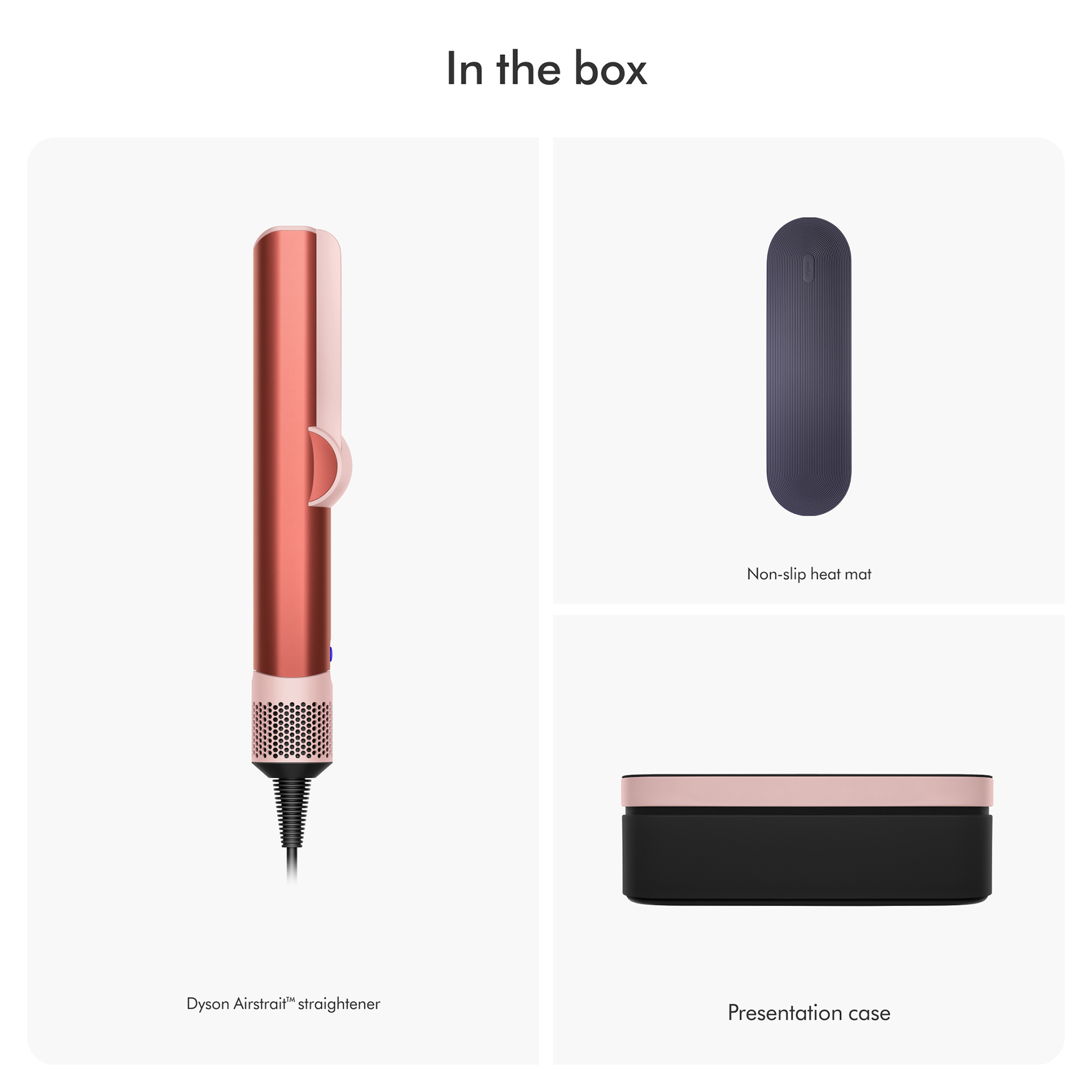 Dyson Limited Edition Airstrait™ Straightener (Strawberry