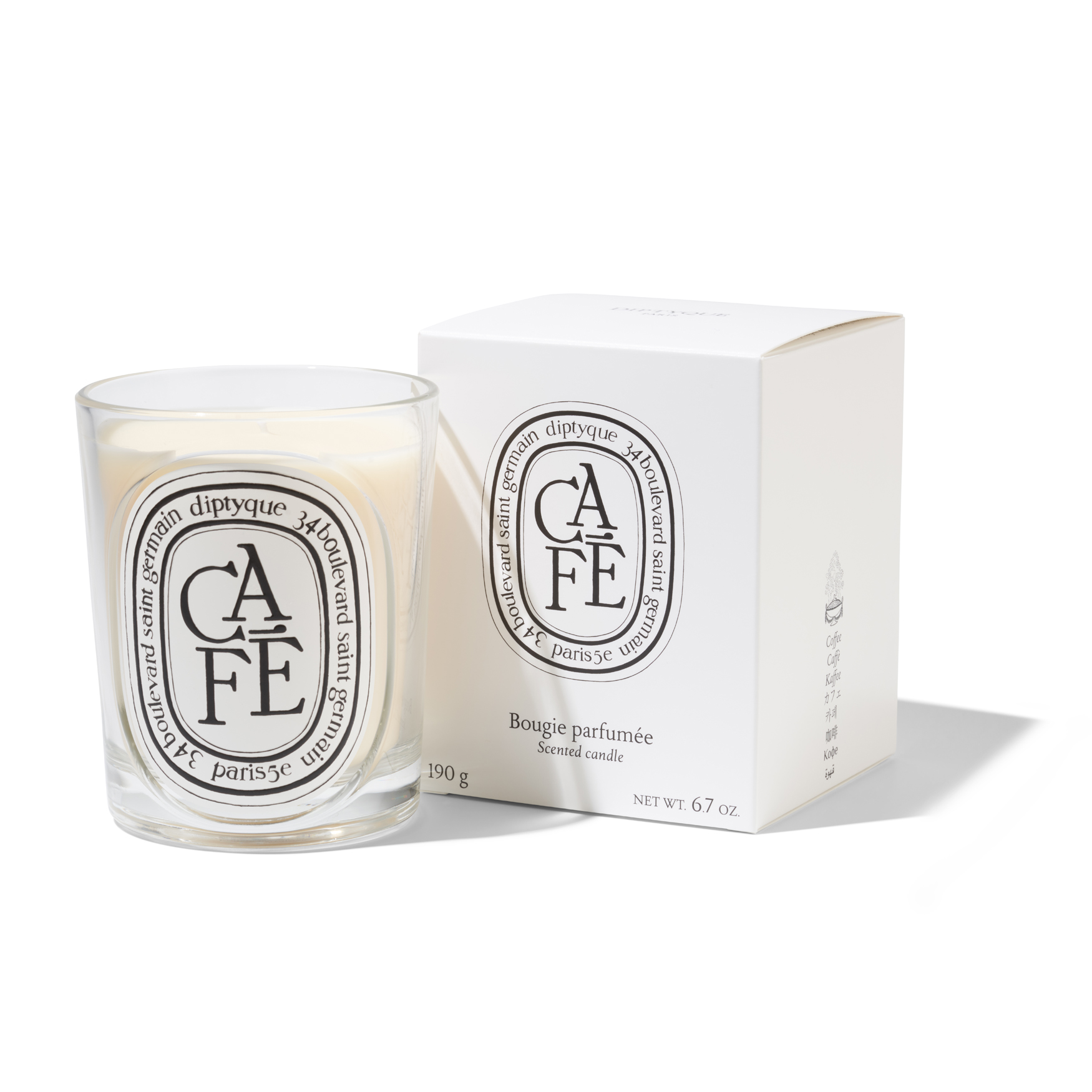Diptyque Café Classic Candle 190g | Space NK