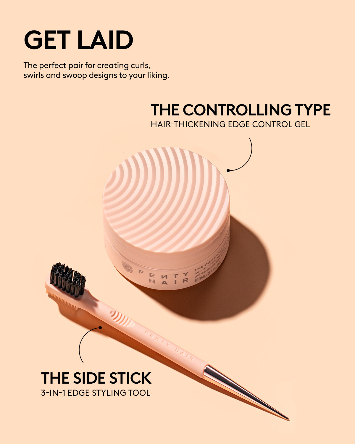 Fenty Hair The Side Stick Hair Thickening Edge Tool | Space NK