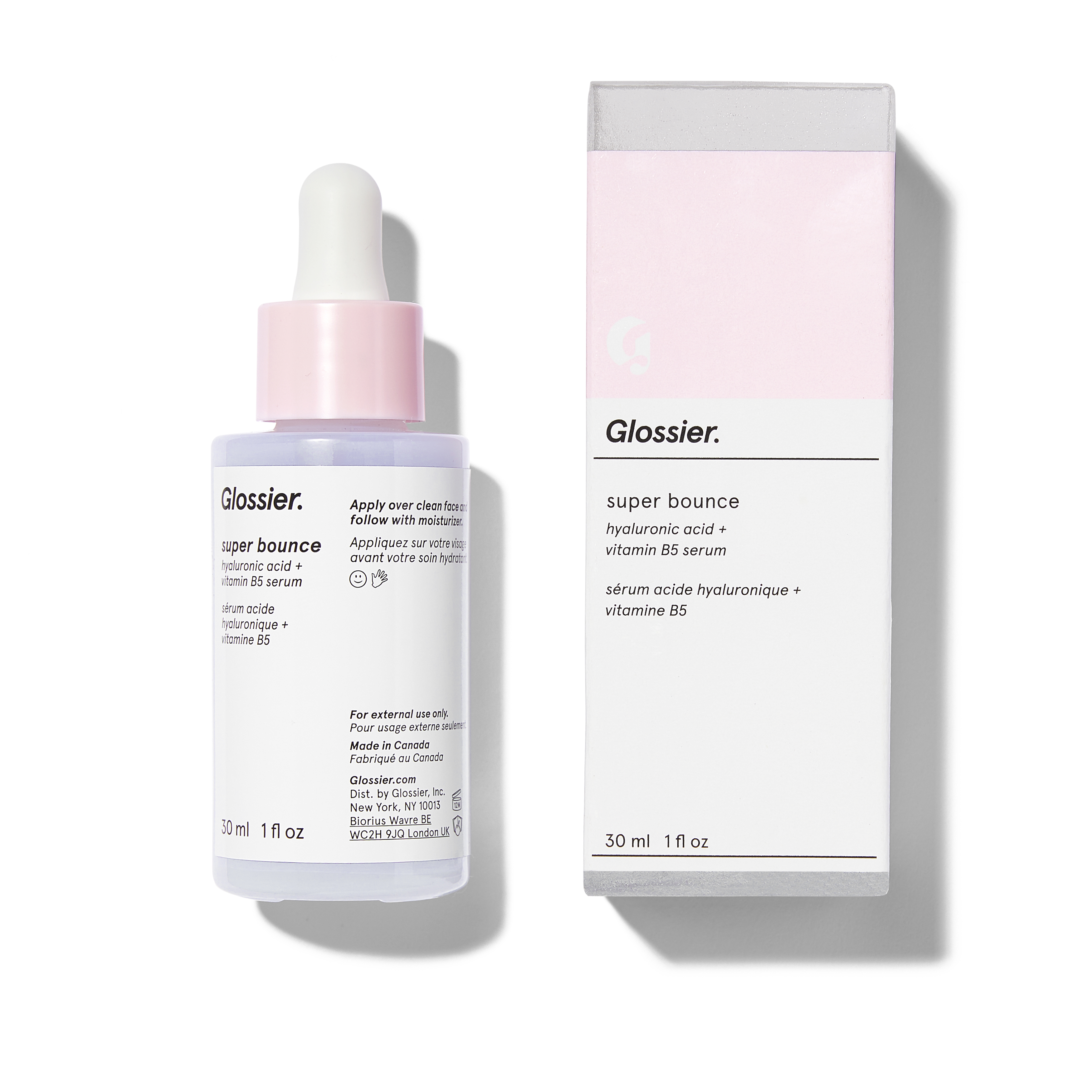 Glossier Super Bounce Hyaluronic Acid + Vitamin B5 Hydrating Face