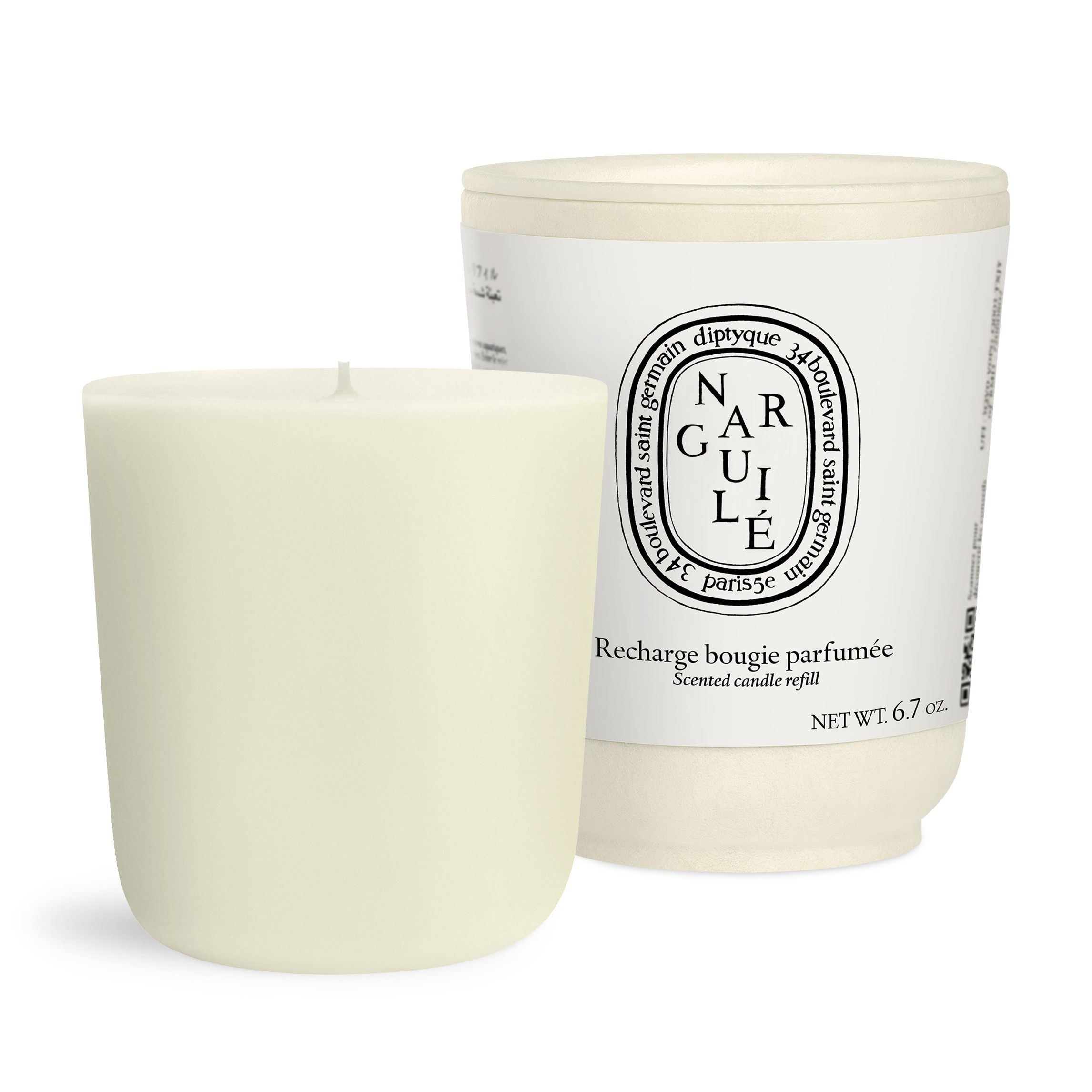 Diptyque Refill Classic Candle Narguilé 190g | Space NK