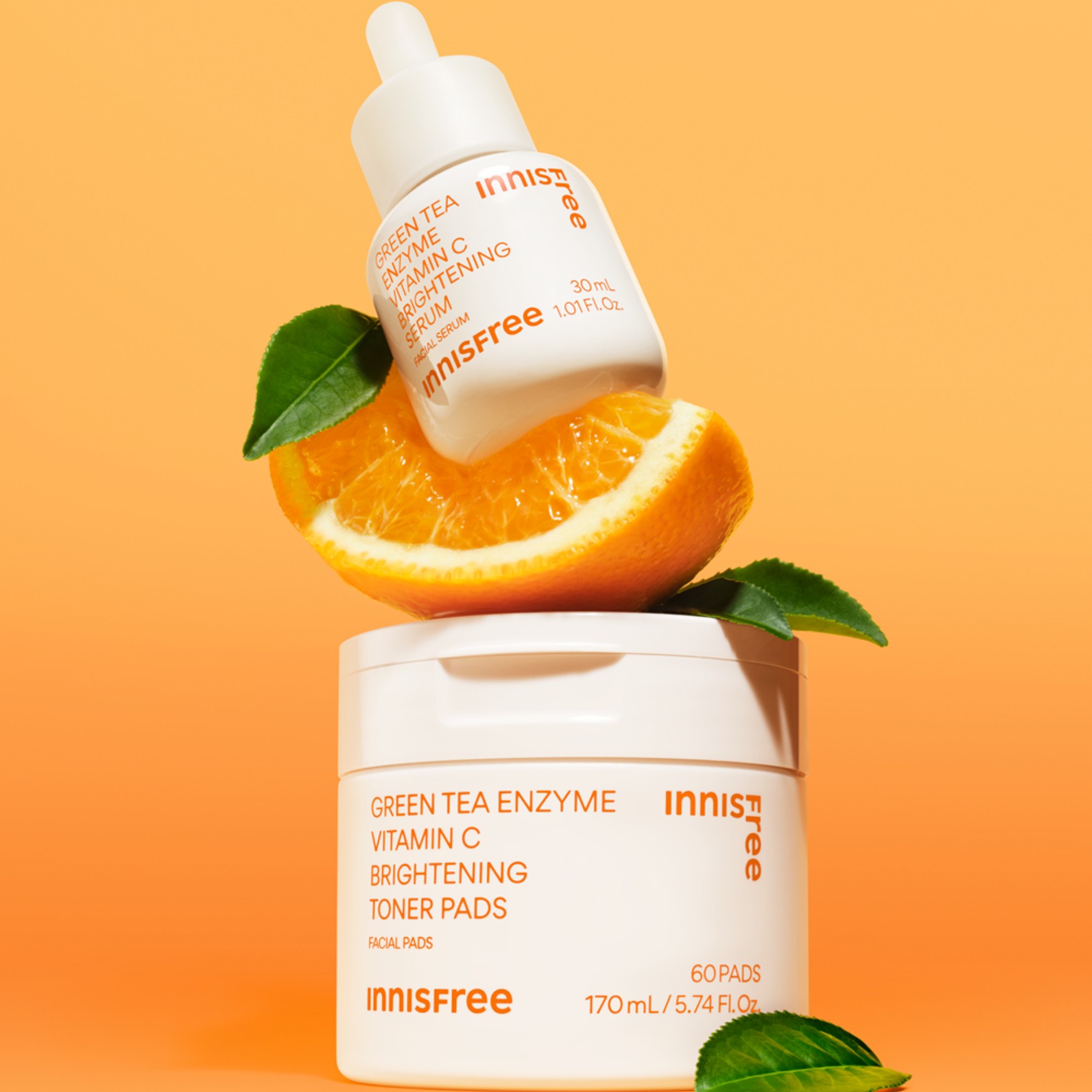 Innisfree Green Tea Enzyme Vitamin C Brightening Serum | Space NK