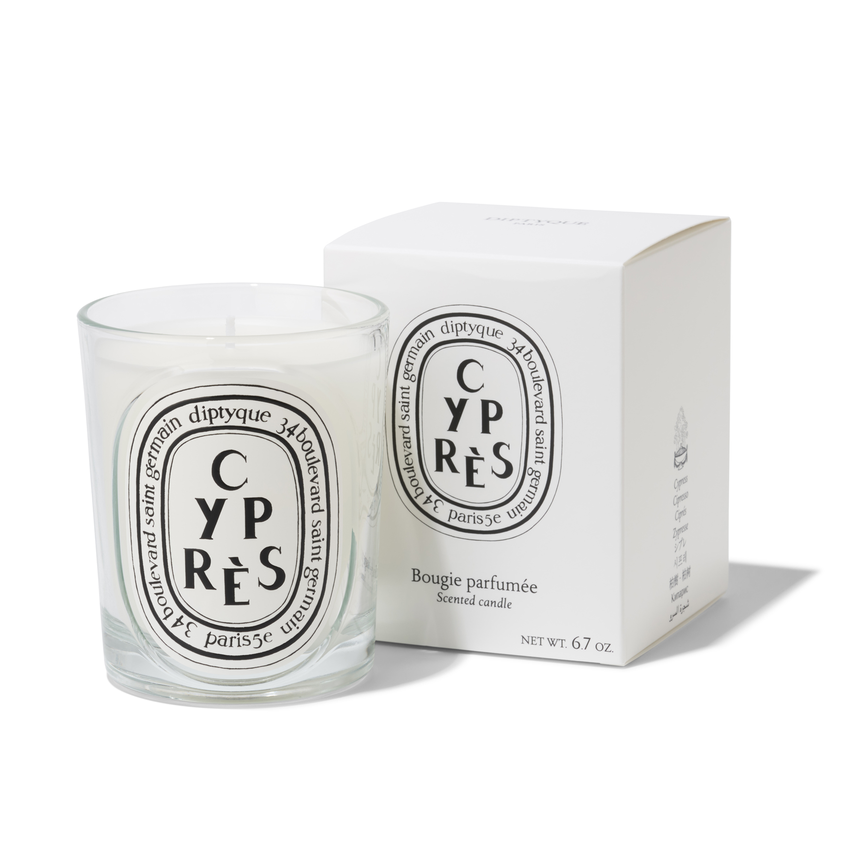 Diptyque Cyprès Classic Candle 190g | Space NK