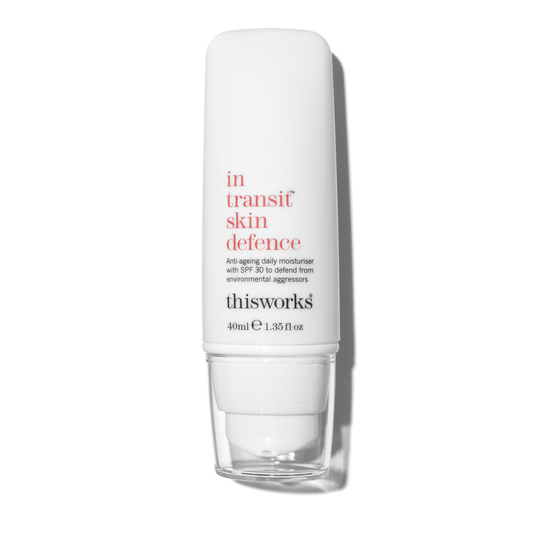 this works in transit skin defence spf 30