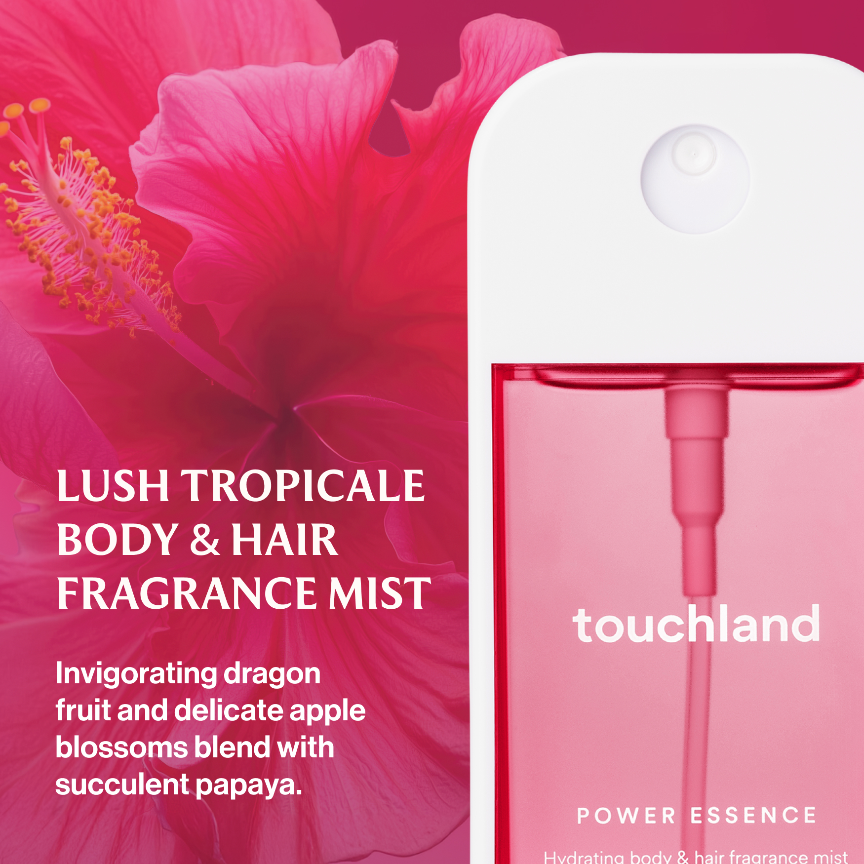 Touchland Power Essence Hydrating Body & Hair Fragrance Mist Lush