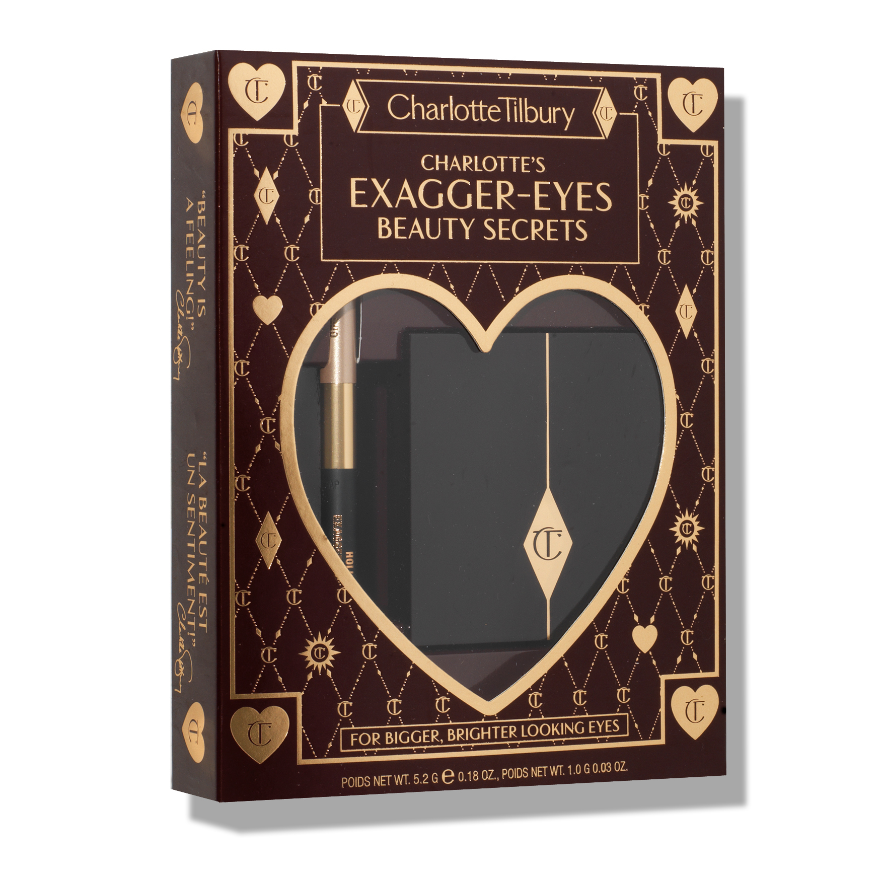 【有名人芸能人】 Charlotte Tilbury Charlotte's Exagger-eyes Beauty Secrets アイシャドウ