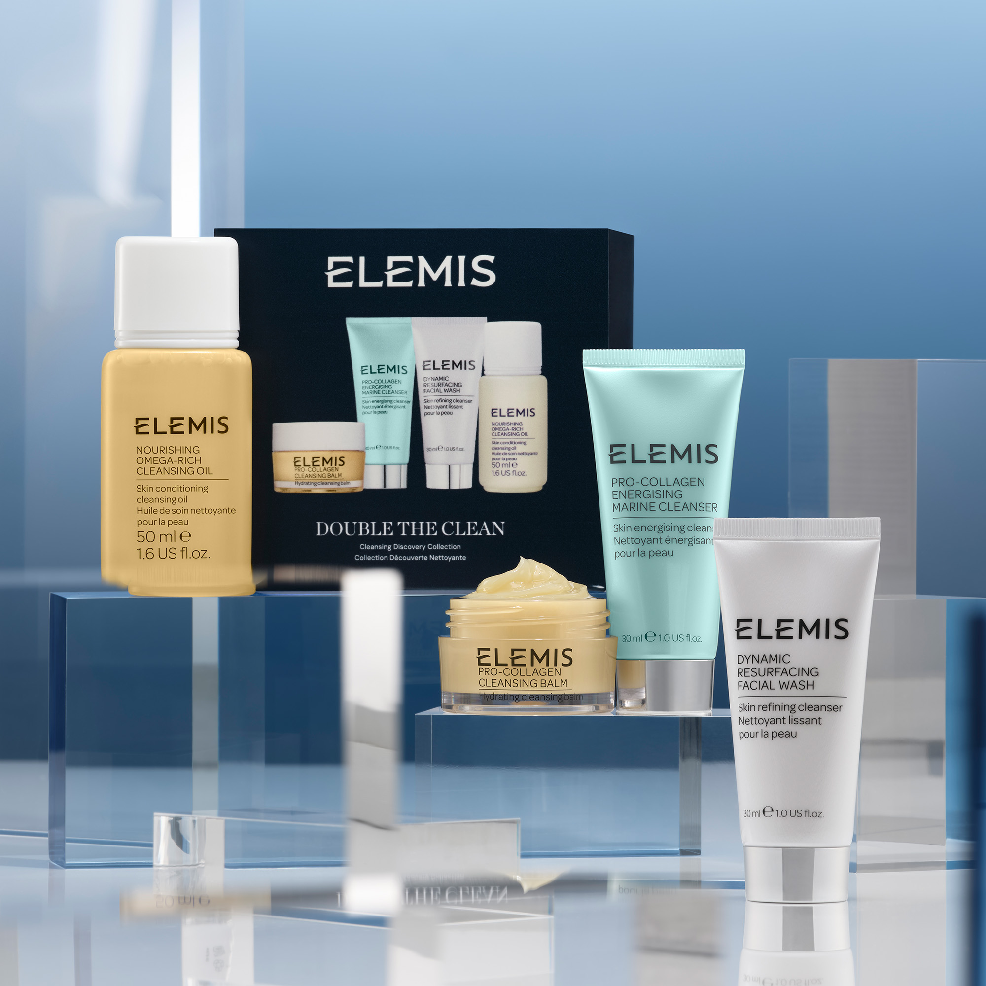 Elemis Double The Clean Skincare Set | Space NK