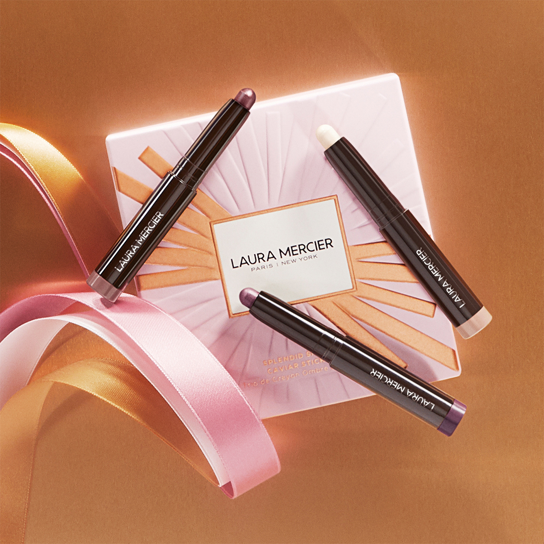 Laura Mercier Splendid Shimmers - Mini Caviar Stick Trio | Space NK