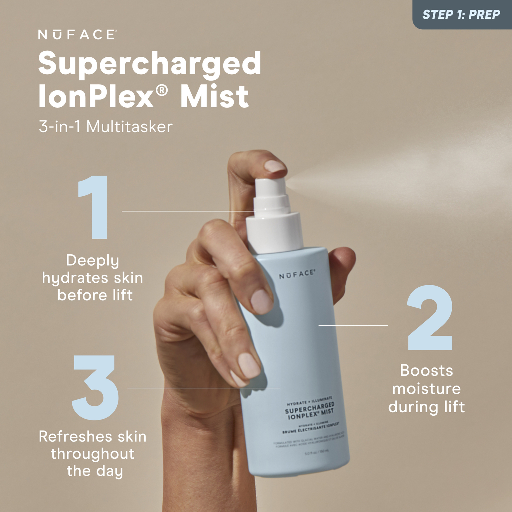 Nuface IonPlex® Facial Mist | Space NK