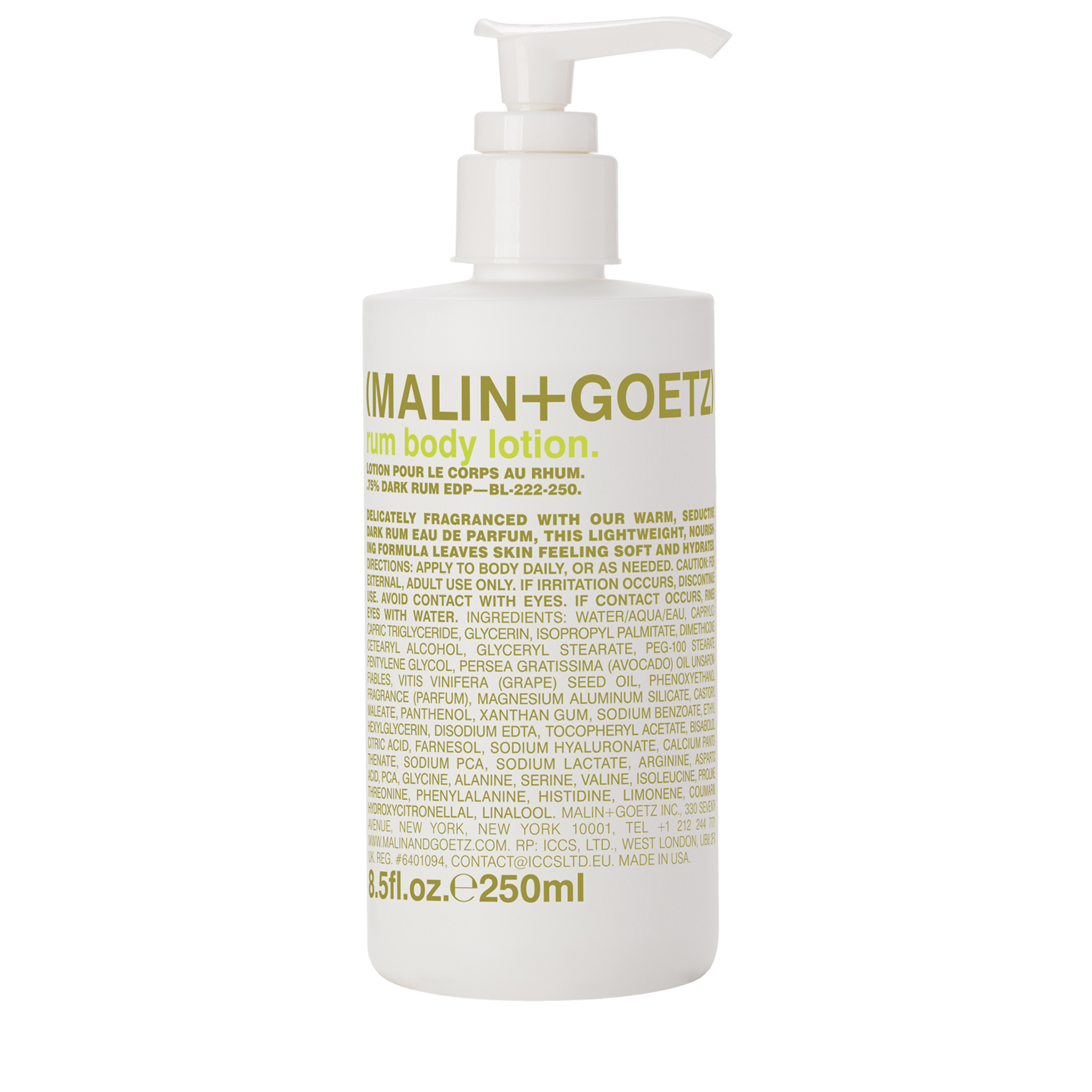MALIN + GOETZ Dark Rum Body Lotion Space NK