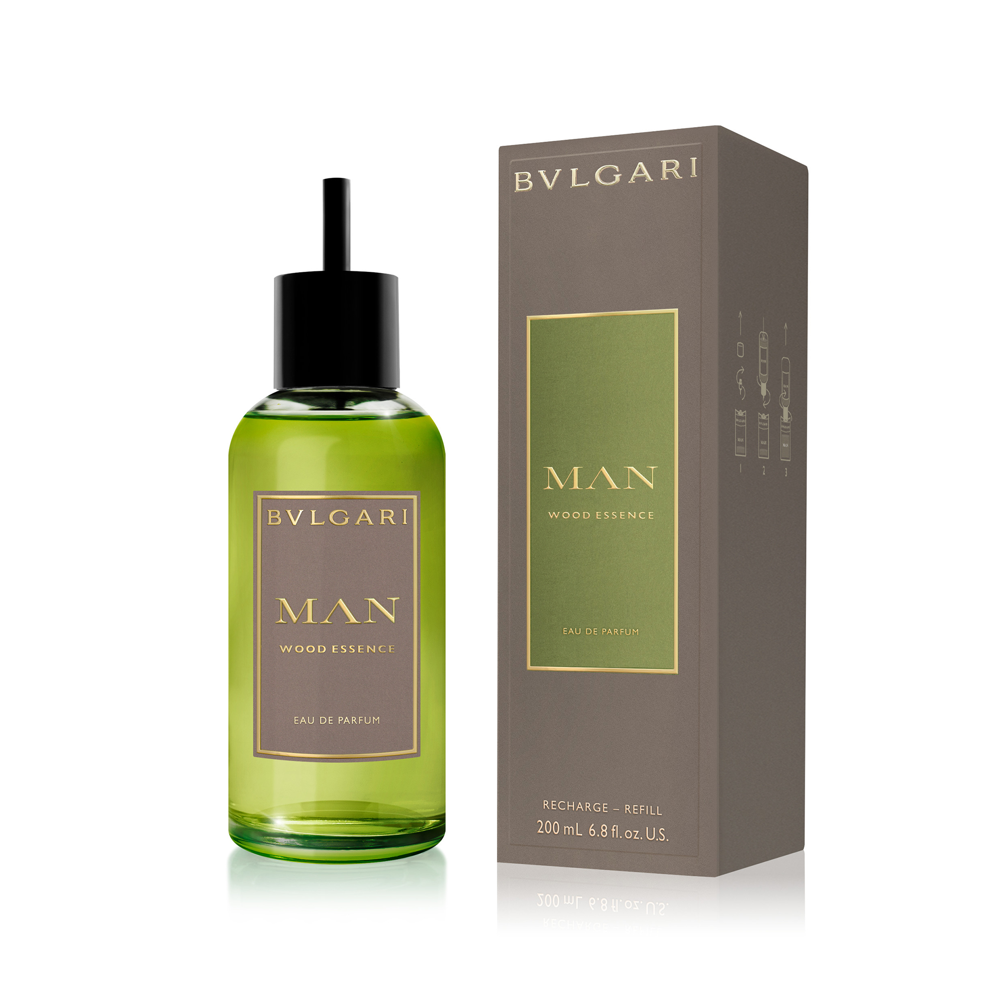 BULGARI Man Wood Essence Eau de Parfum Refill | Space NK