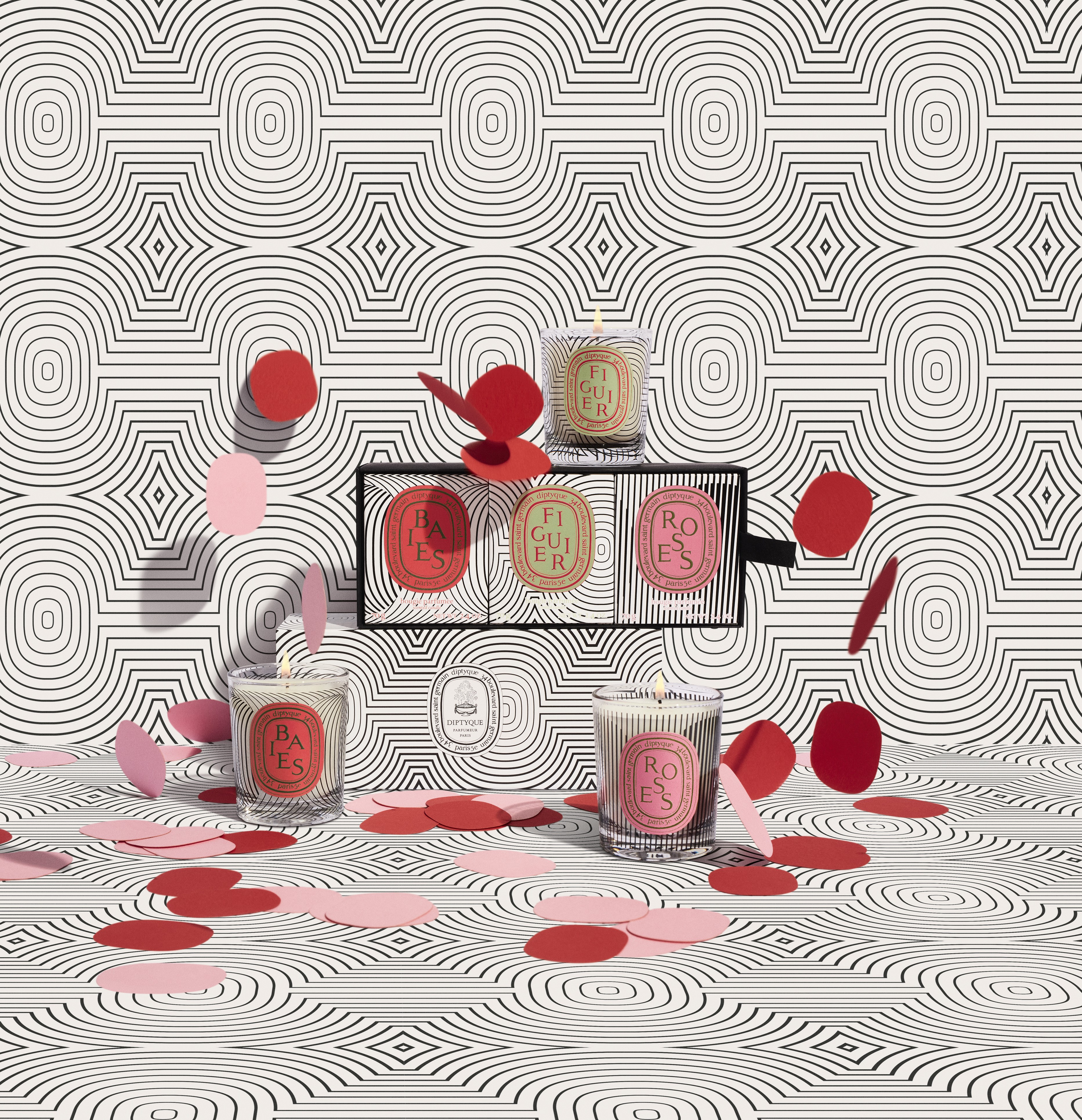 Diptyque Candle Illustration