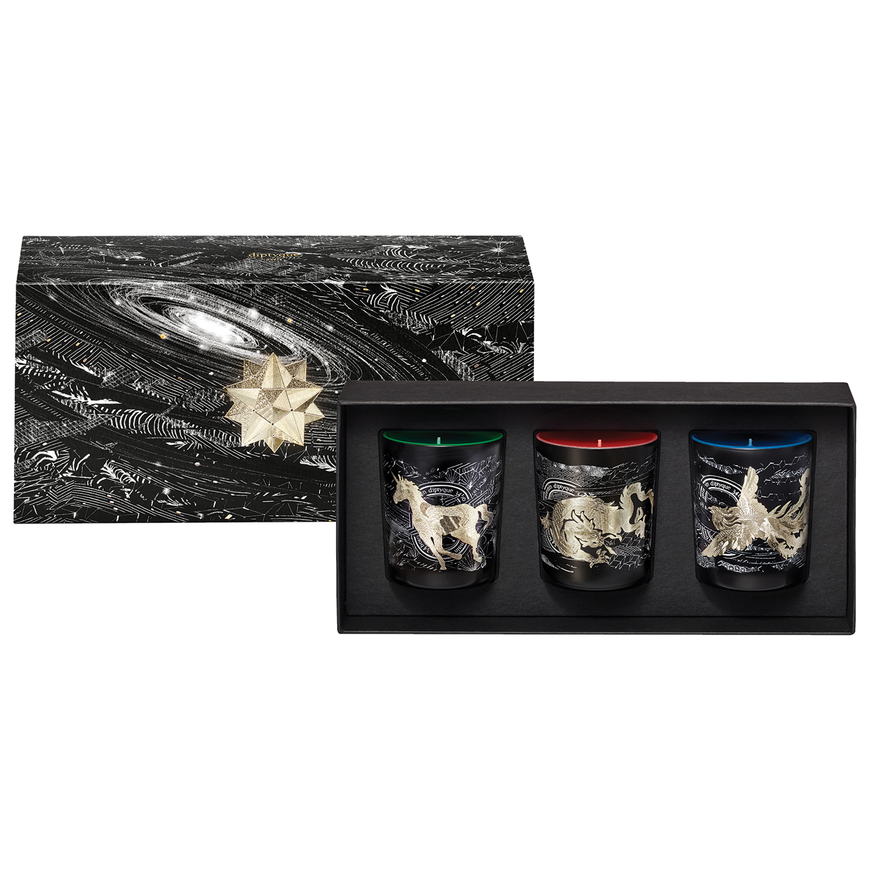 Diptyque 3 Candles Holiday Gift Set (190G) Space NK