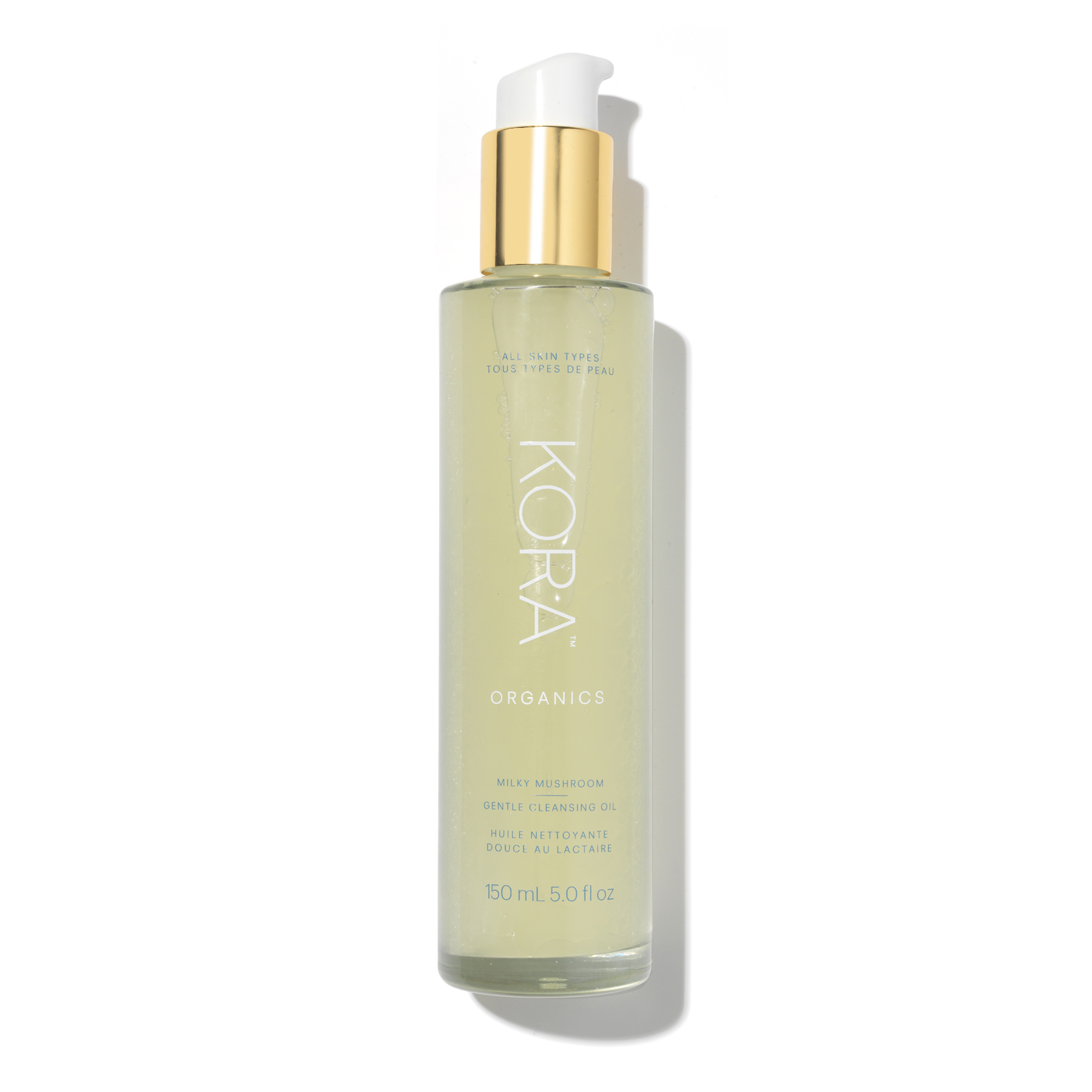 Gentle cleansing oil outlet