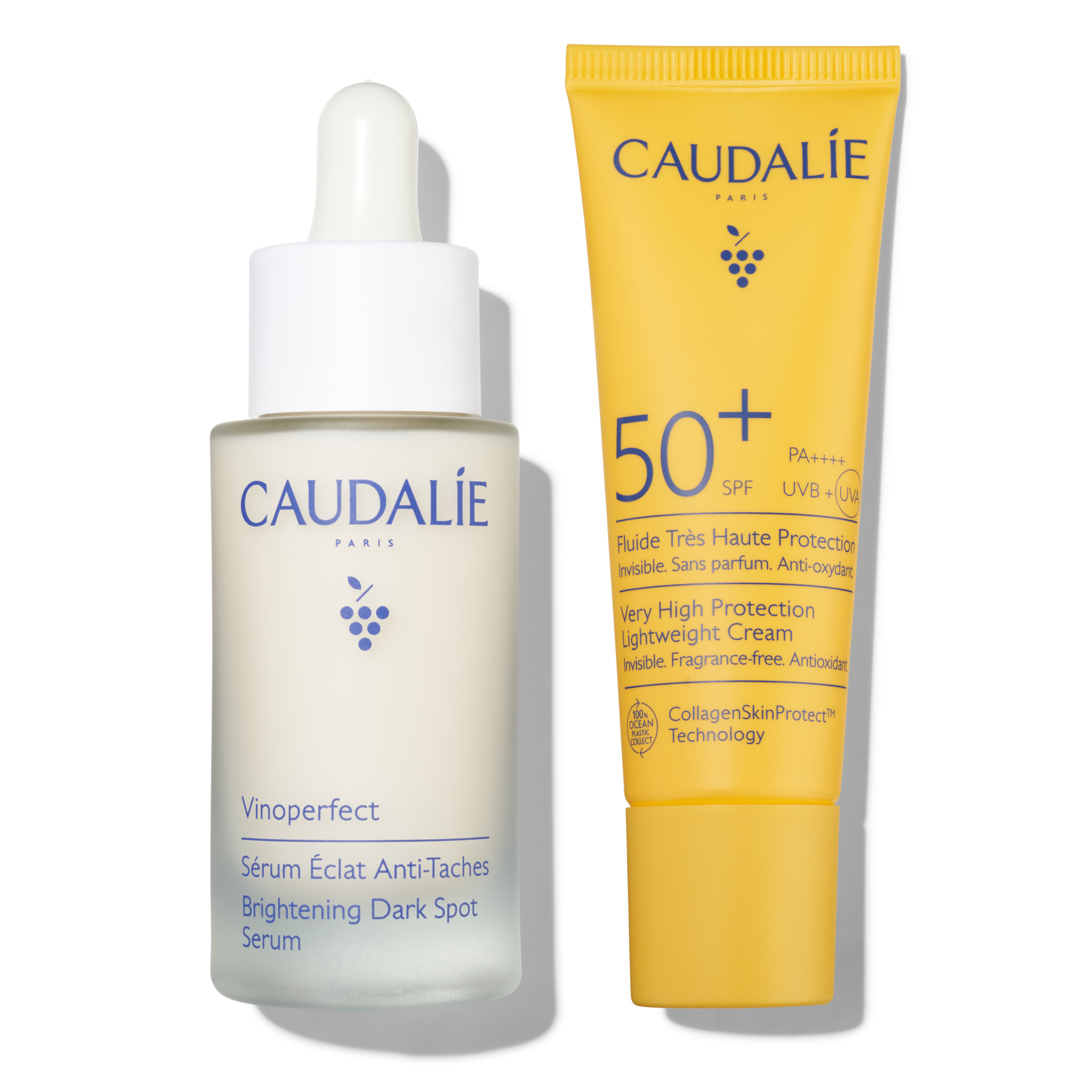 Caudalie Vinoperfect Serum & Suncare Set | Space NK
