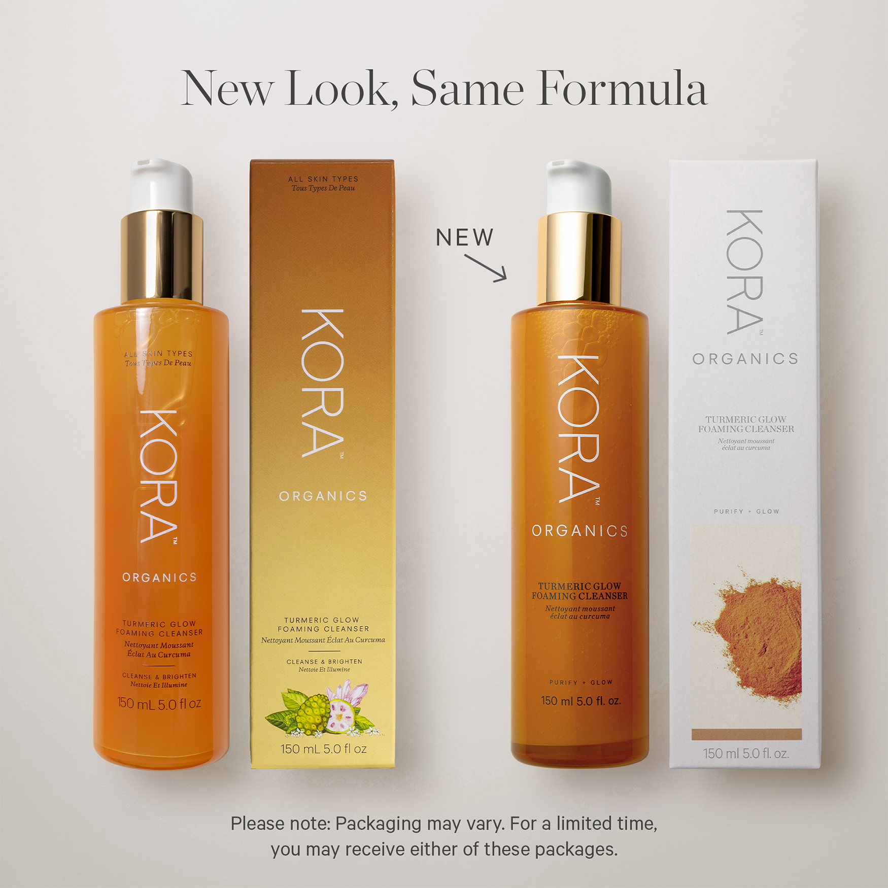 Kora Organics Turmeric Glow Foaming Cleanser | Space NK
