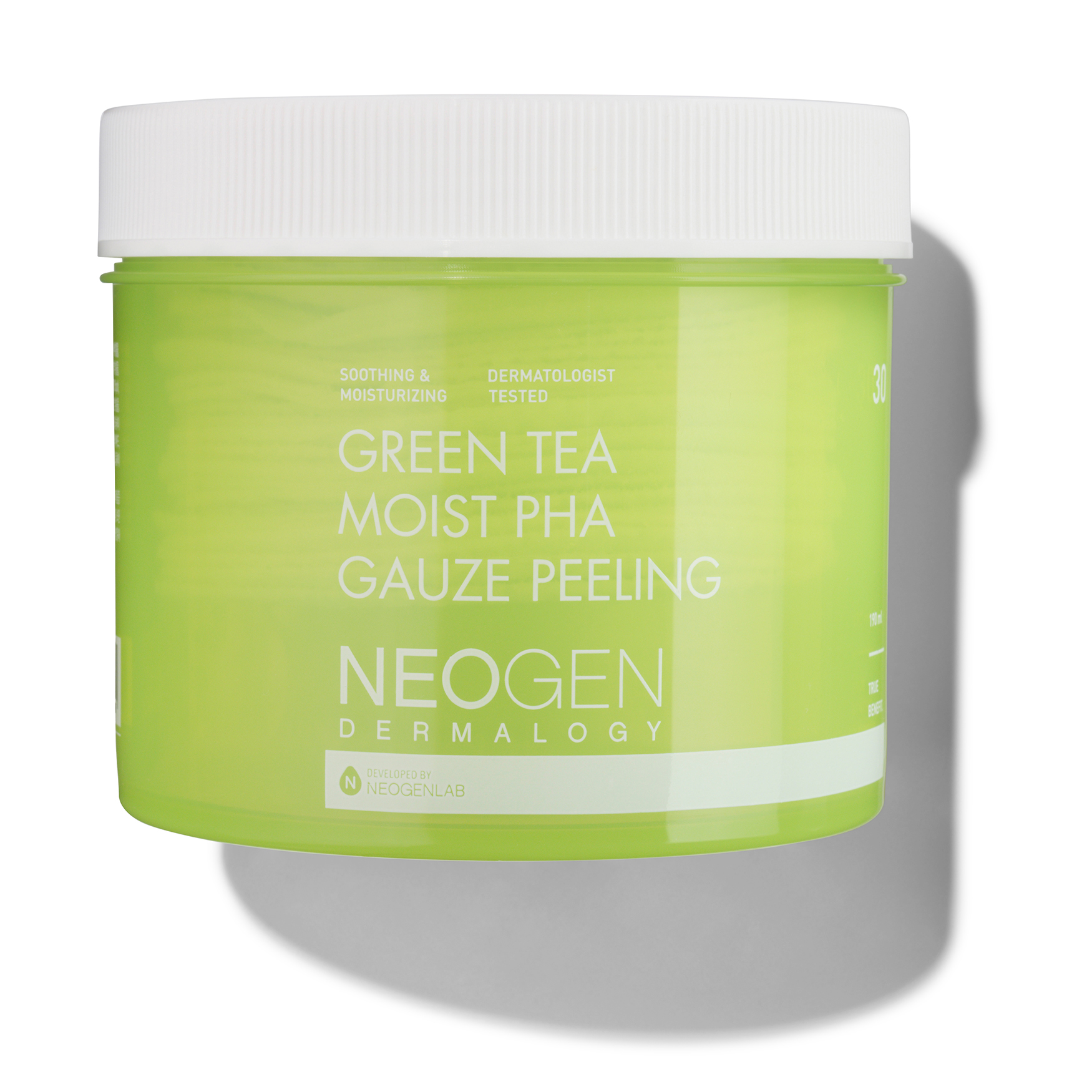 Soko Glam Neogen Dermalogy Green Tea Moist PHA Toner Pads | Space NK
