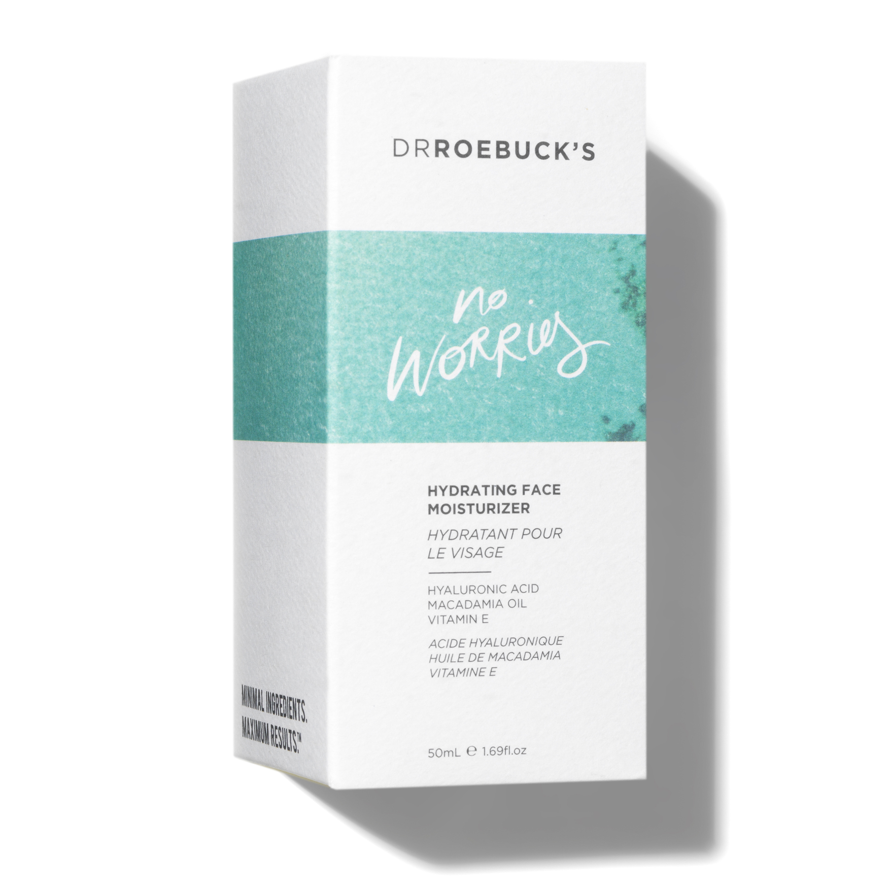 Dr Roebuck's NO WORRIES Hydrating Face Moisturizer Space.NK GBP